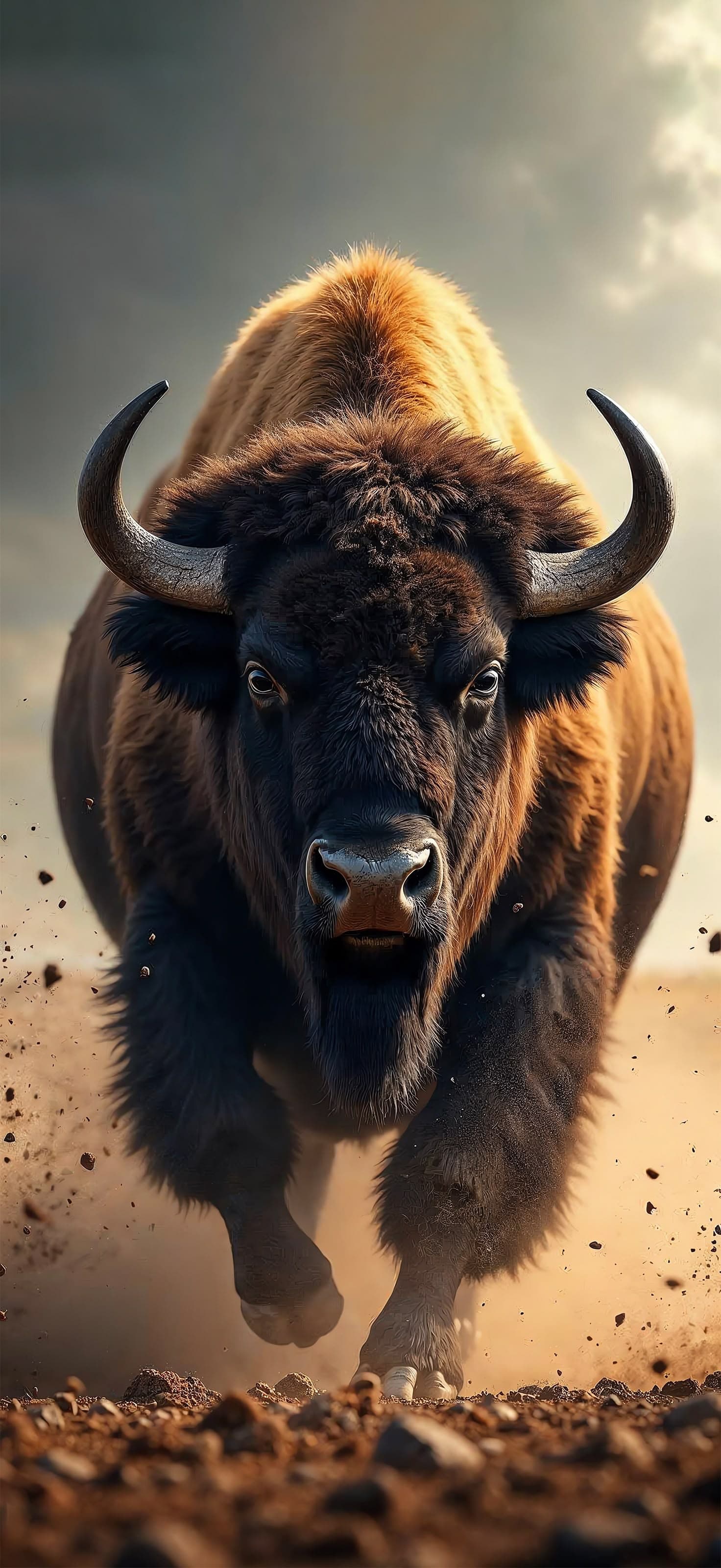Charging Bison Power - Pro phone wallpaper