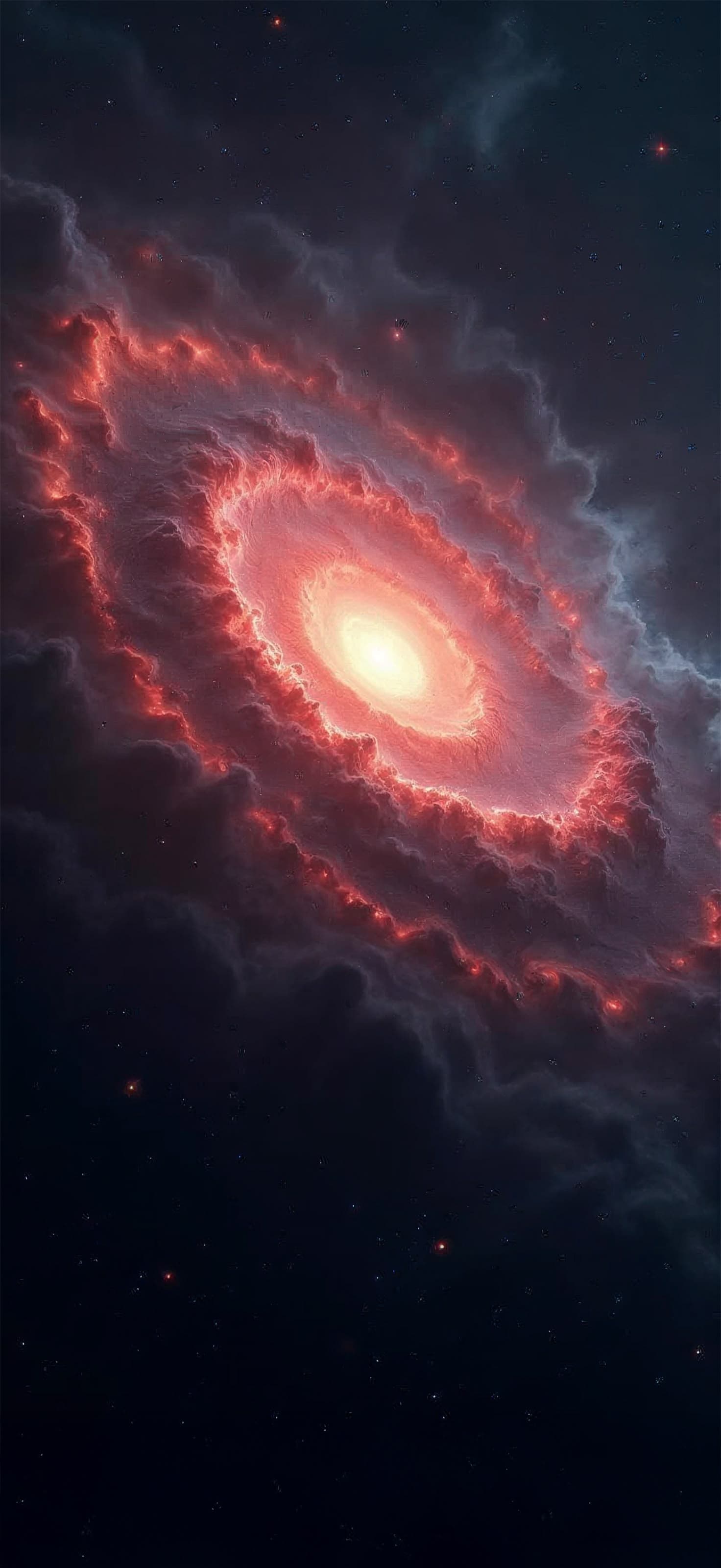Cosmic Cloud Formation - Pro phone wallpaper