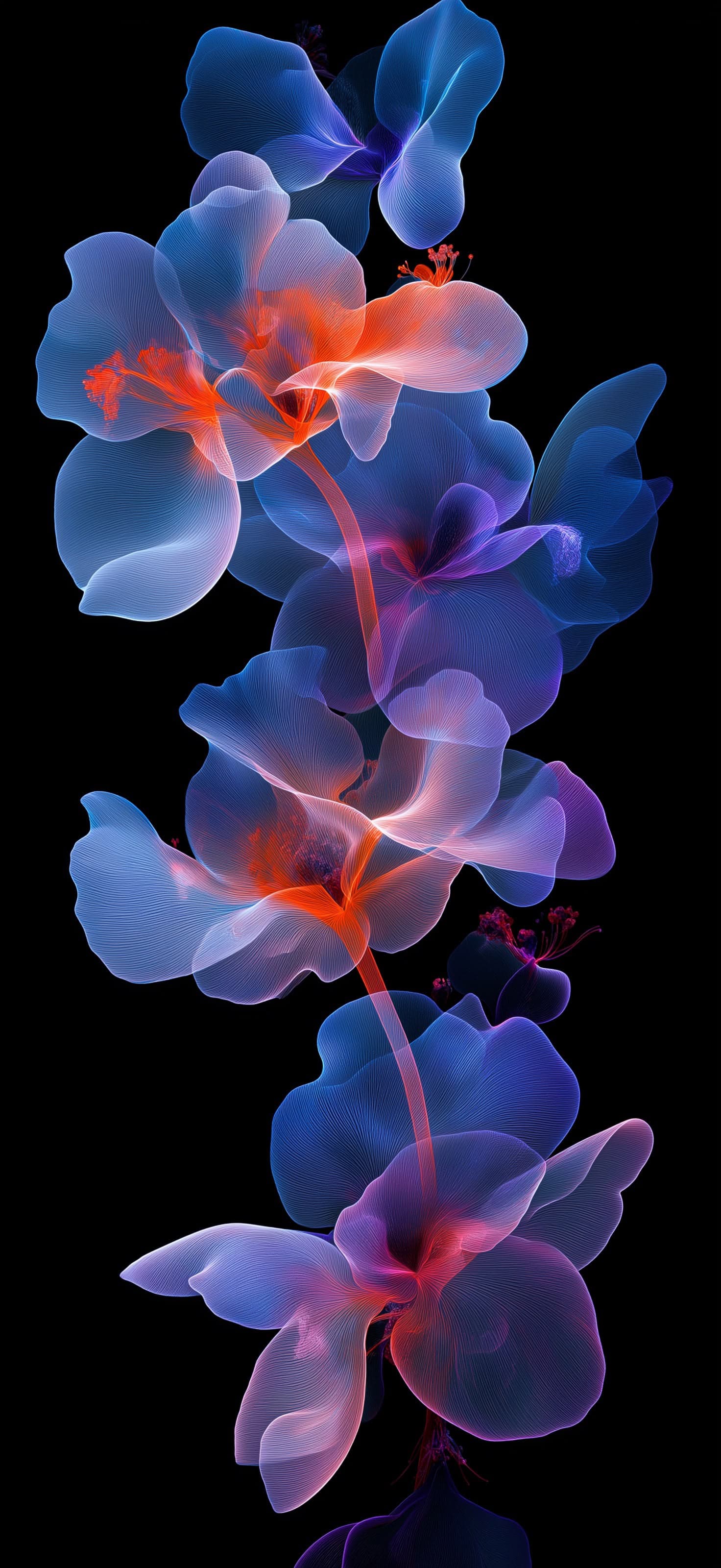 Floral Light - Pro phone wallpaper