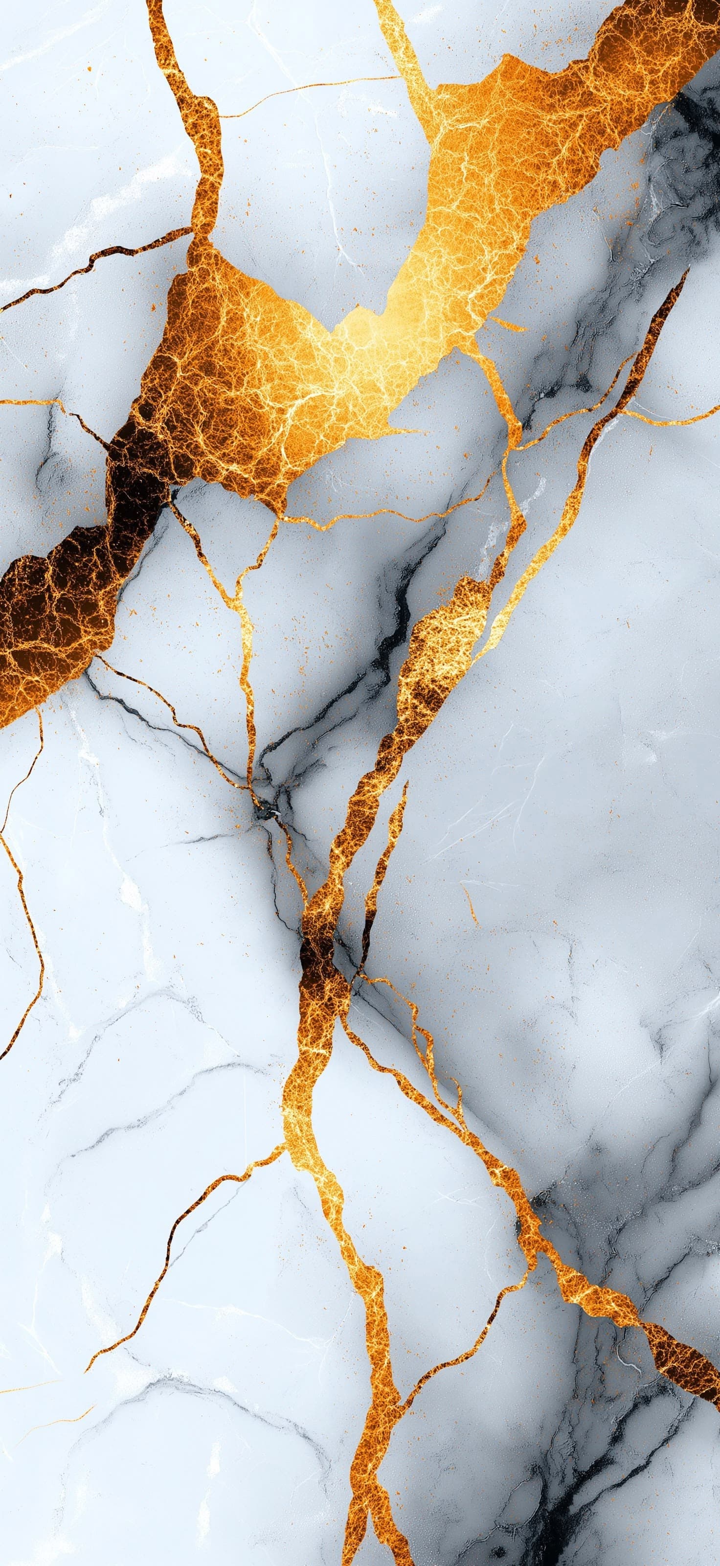 Bronze Marble Veins - Pro phone wallpaper