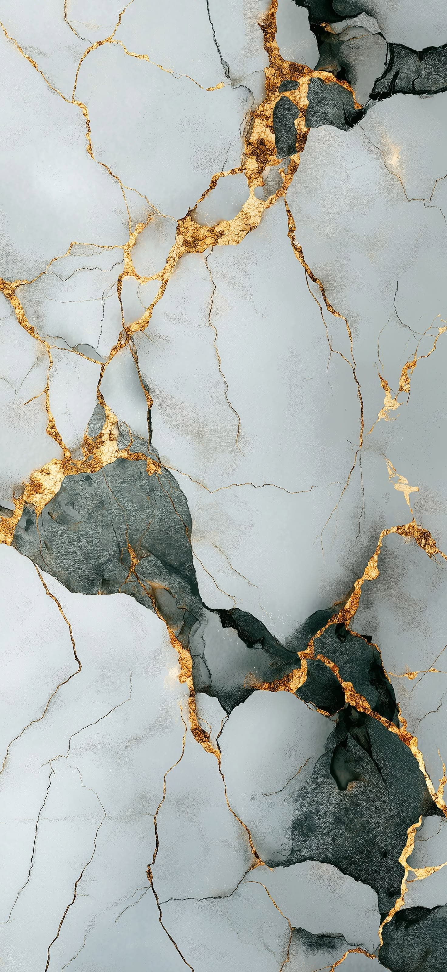 Gray Gold Marble - Pro phone wallpaper
