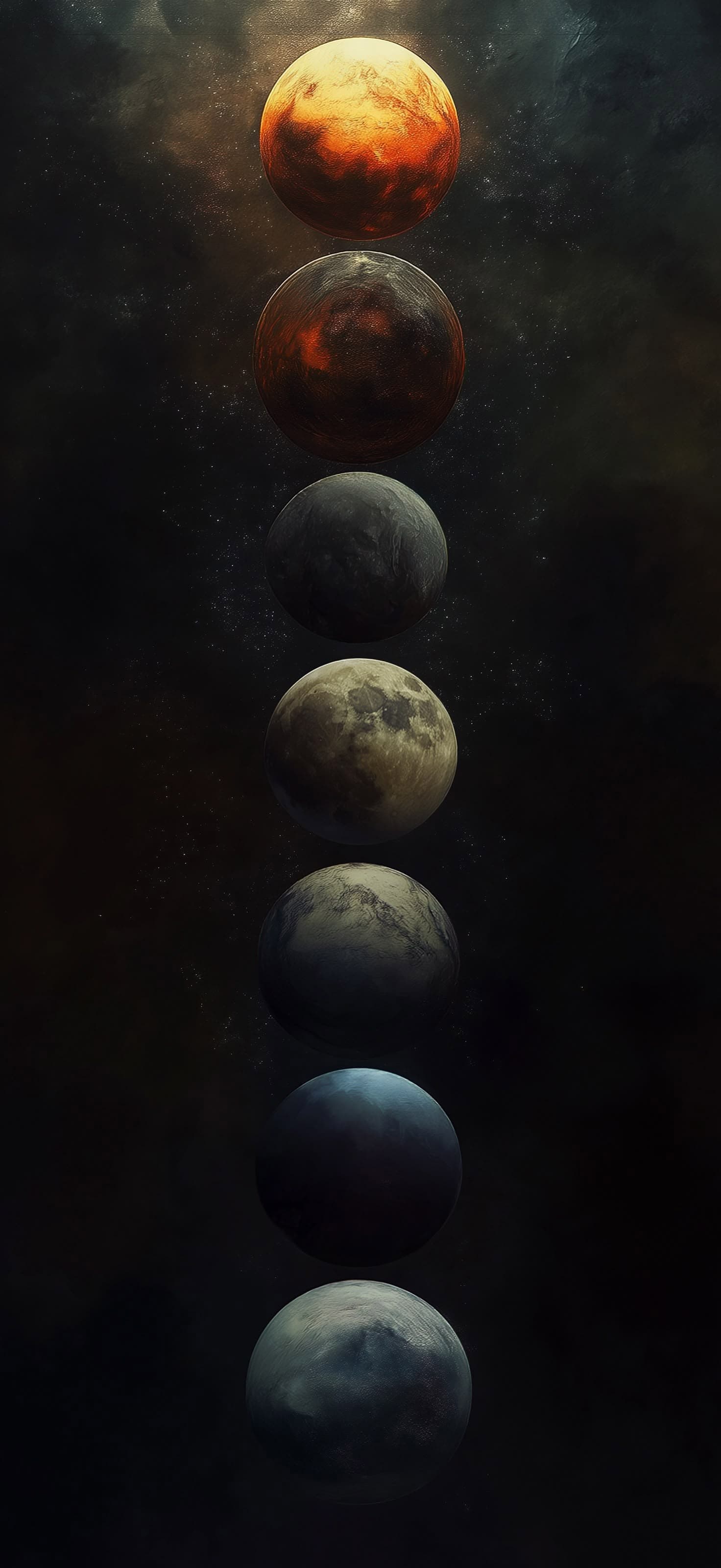 Planetary Alignment - Pro phone wallpaper