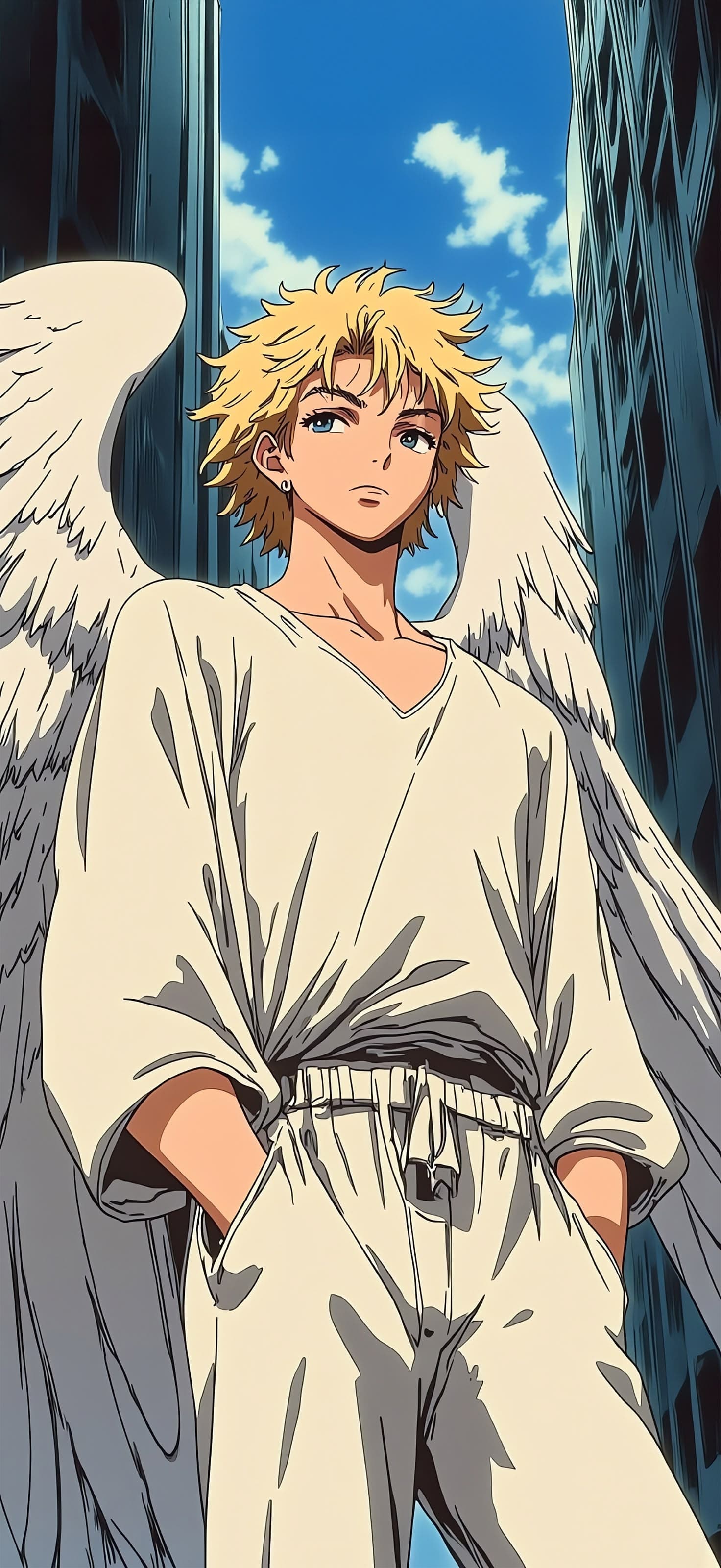 Winged Youth - Pro phone wallpaper