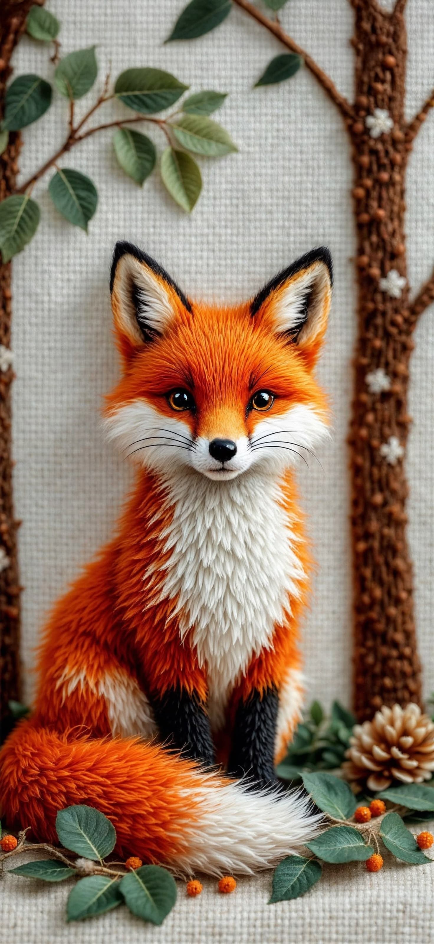 Cozy Fox - Pro phone wallpaper
