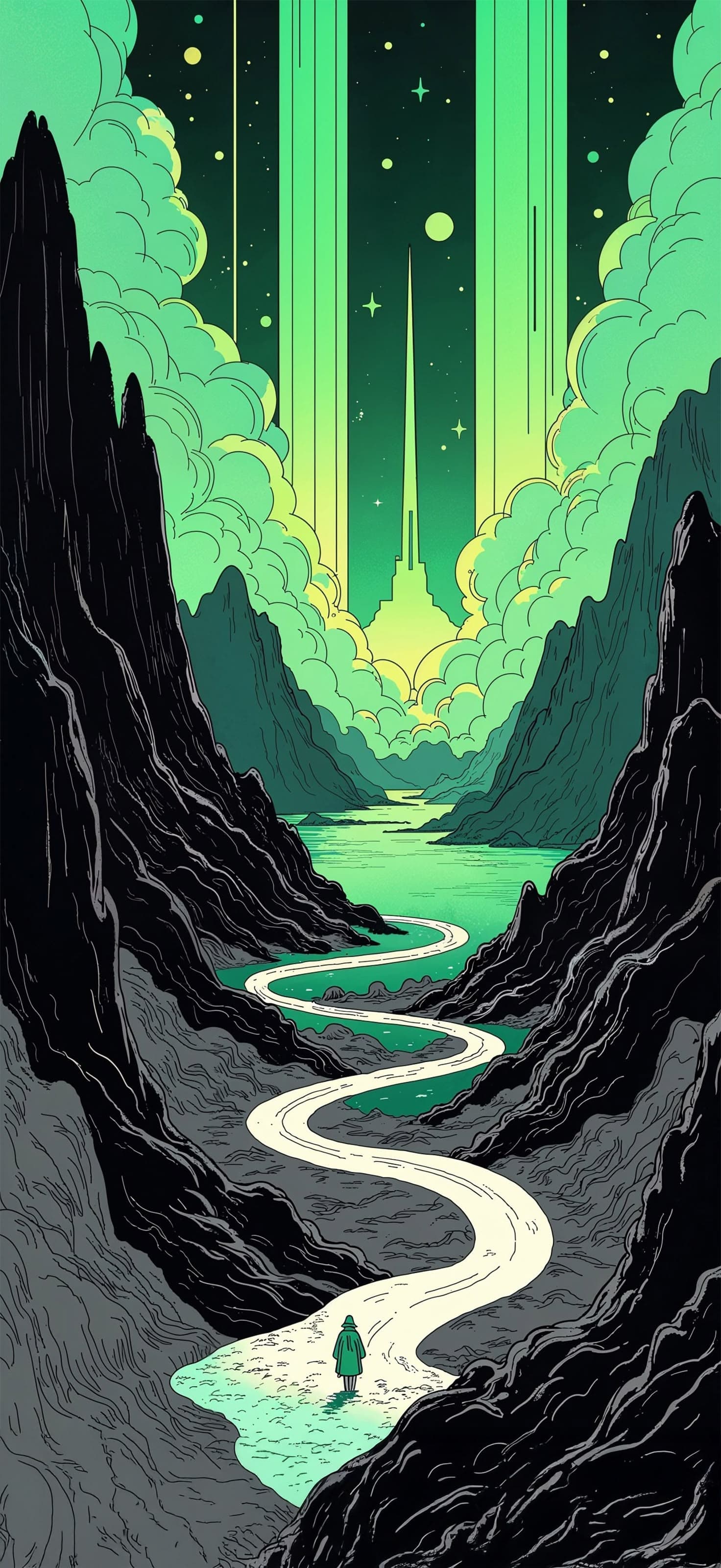Fantasy Landscape - Pro phone wallpaper
