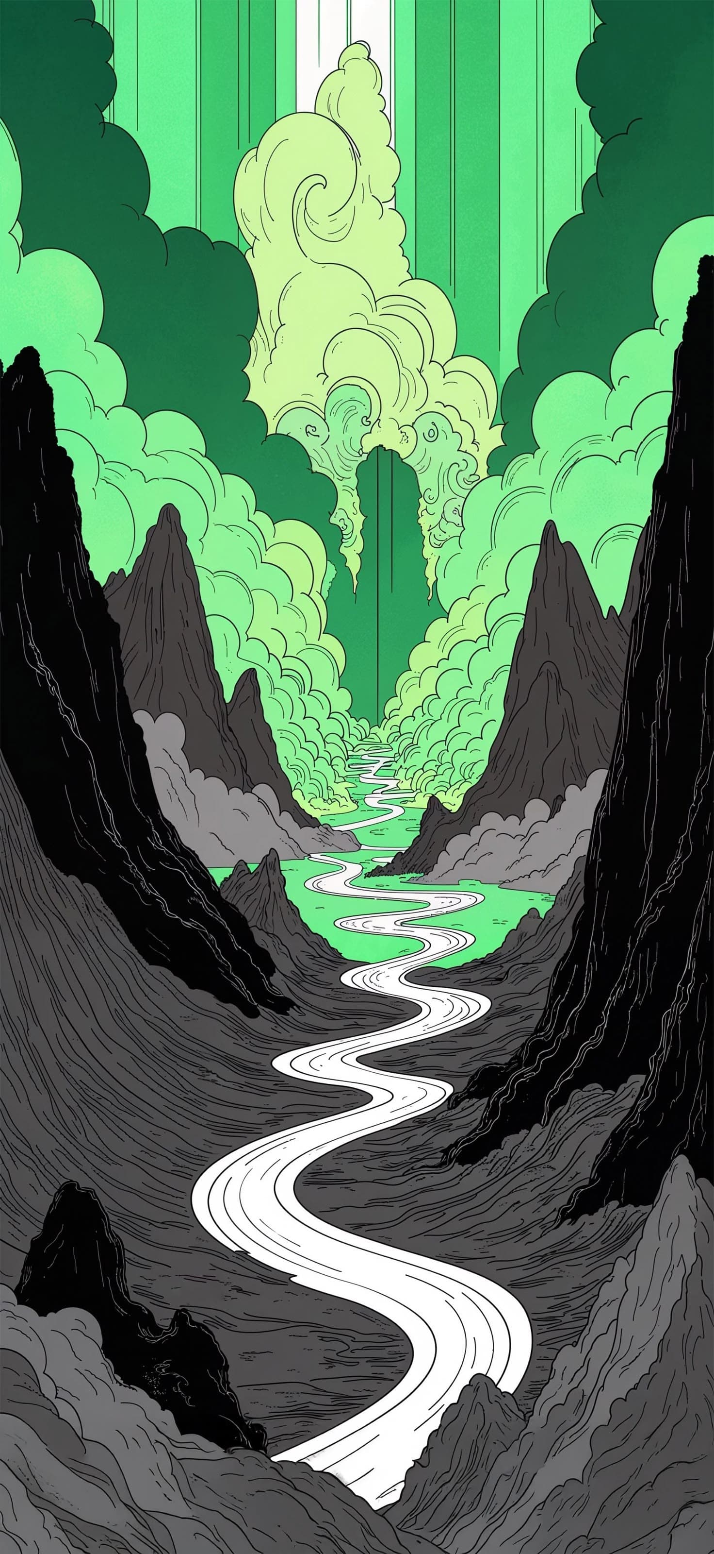 Mystical Path - Pro phone wallpaper