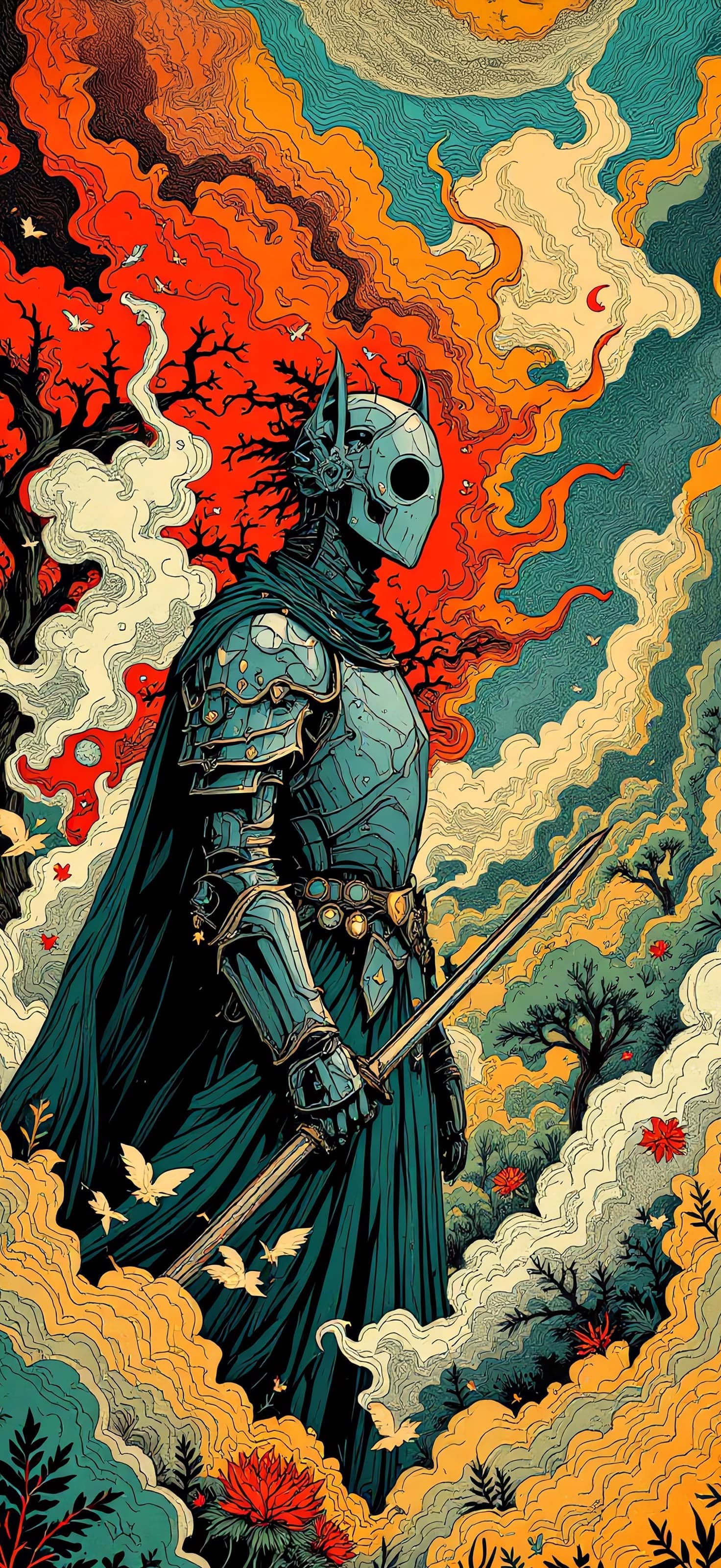 Epic Warrior - Pro phone wallpaper