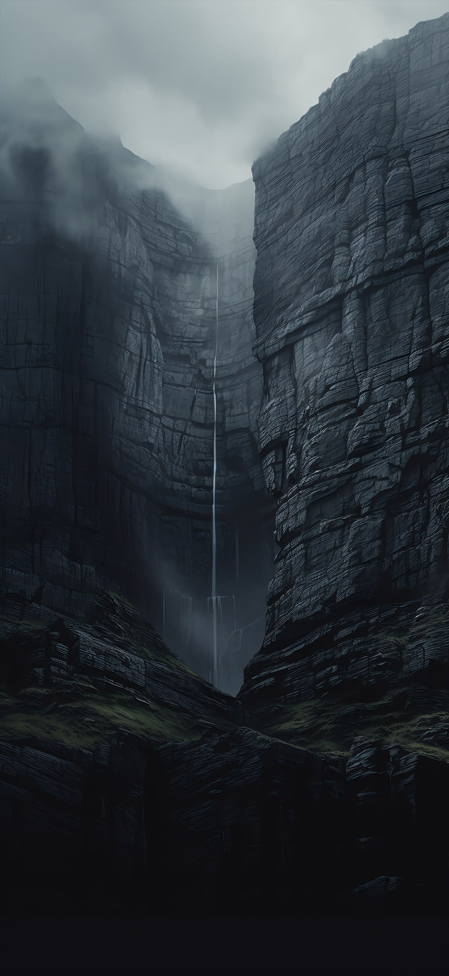Mysterious Canyon - Pro phone wallpaper