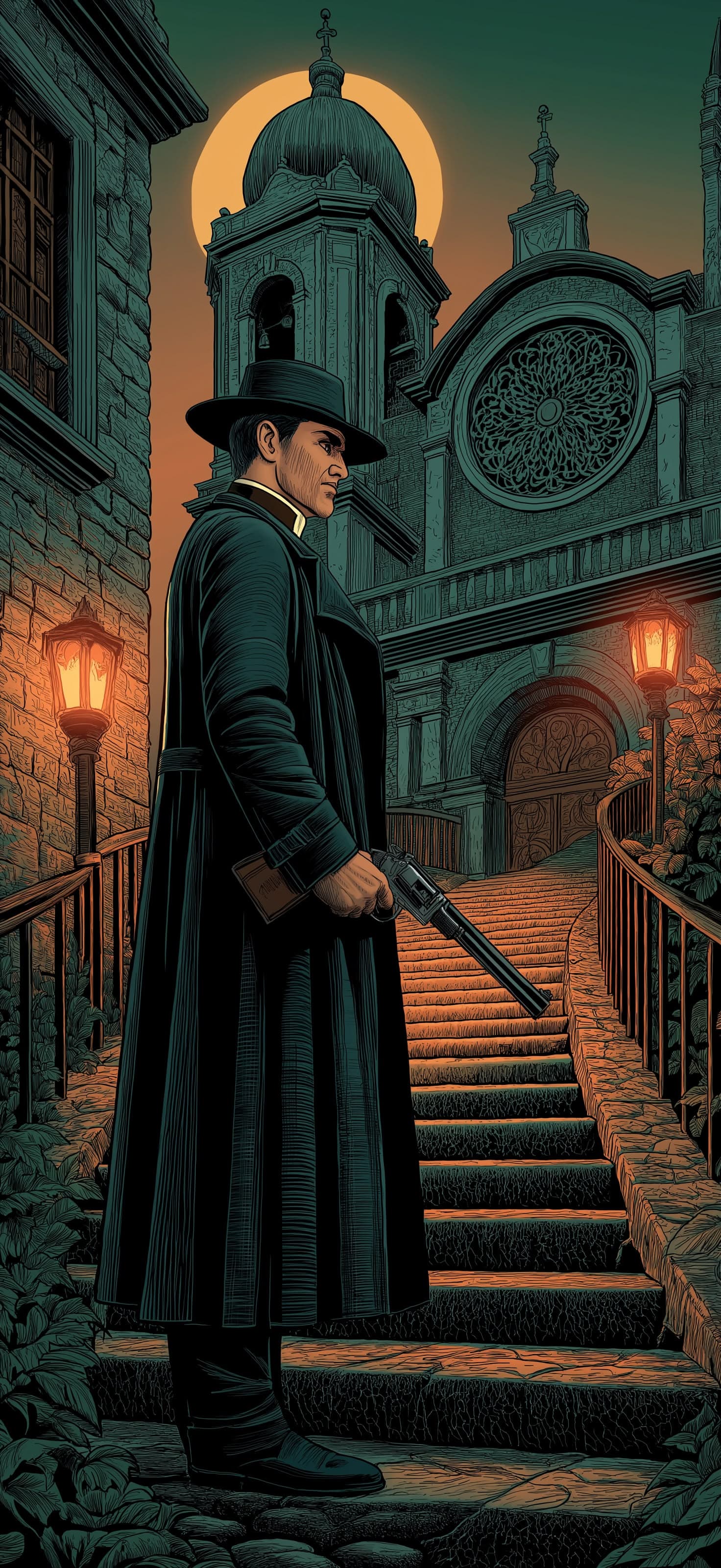 Vigilant Watcher - Pro phone wallpaper