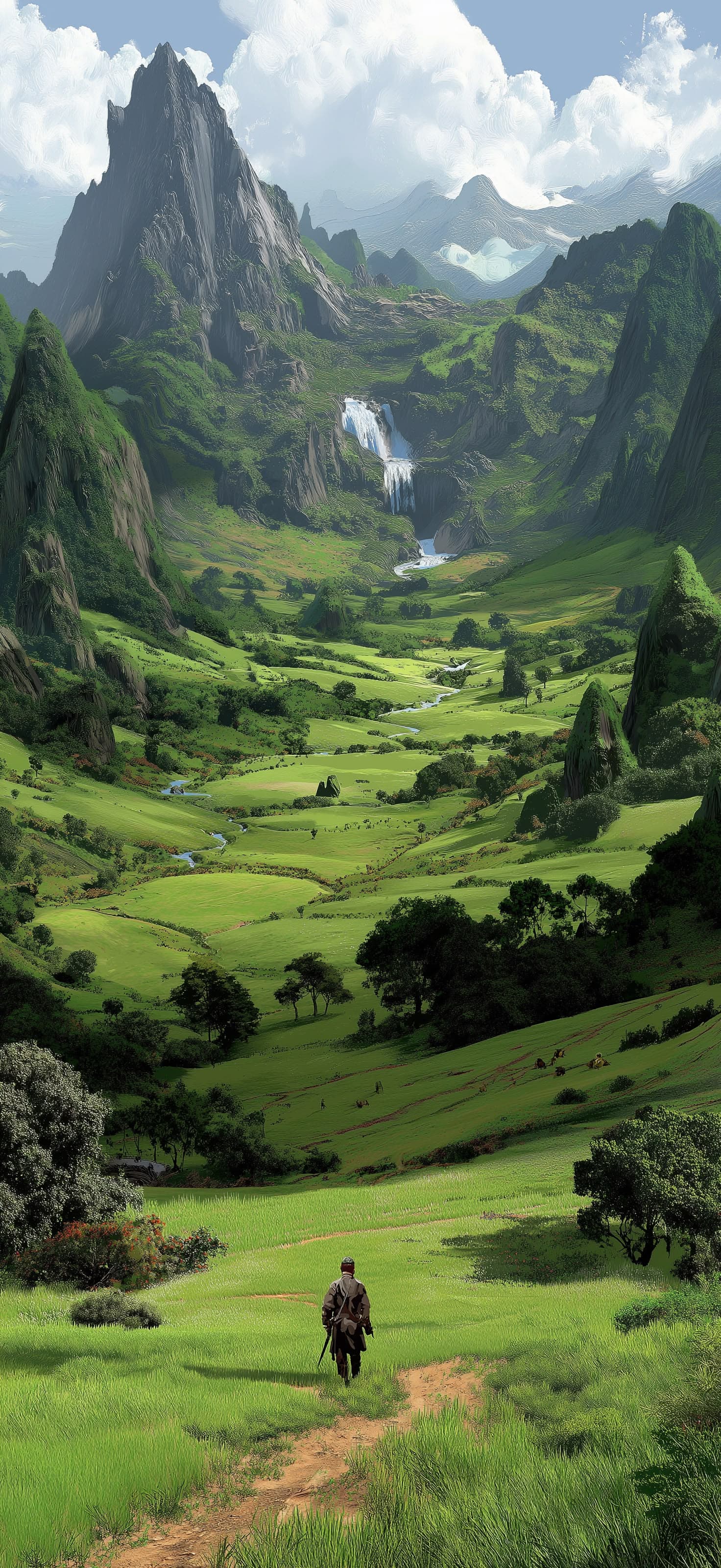 Mountain Valley - Pro phone wallpaper