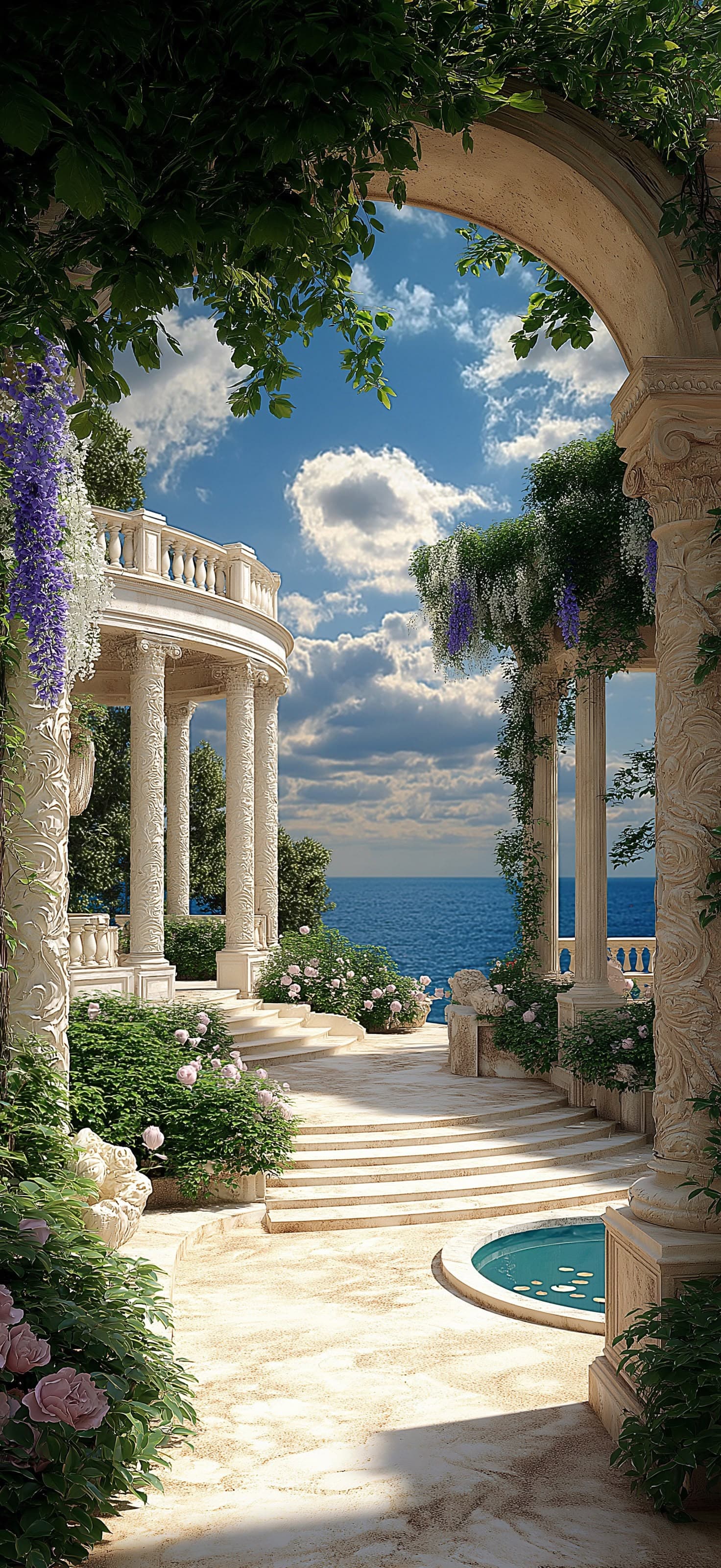 Coastal View - Pro phone wallpaper
