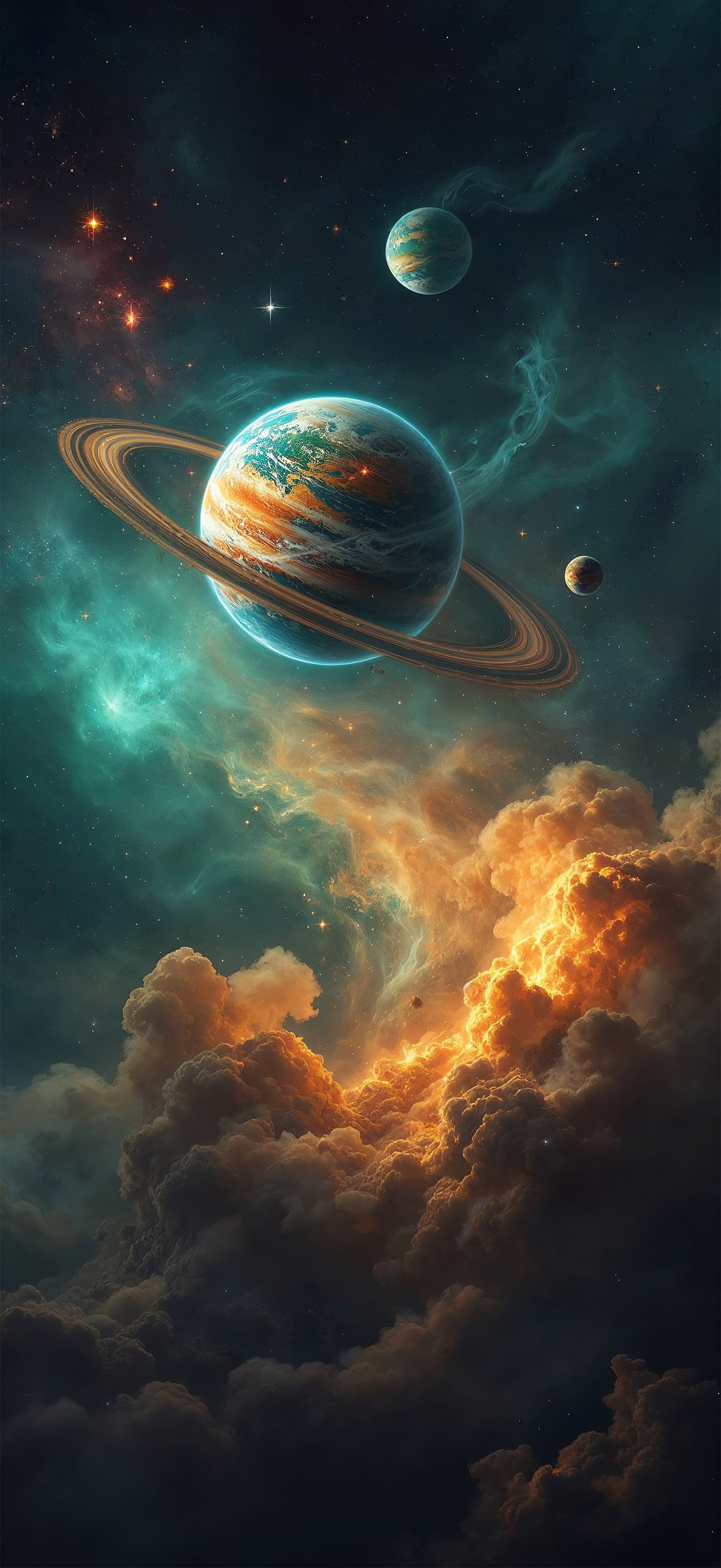 Planetary Wonders - Pro phone wallpaper