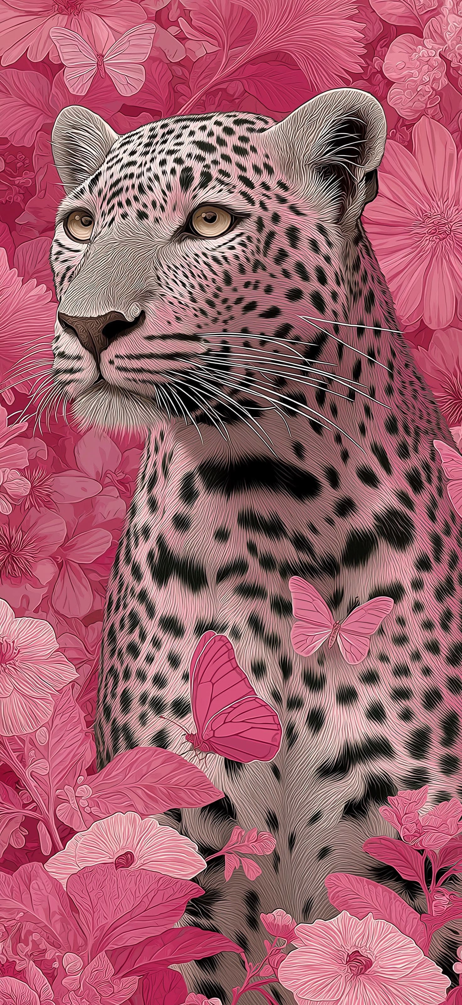 Pink Leopard - Pro phone wallpaper