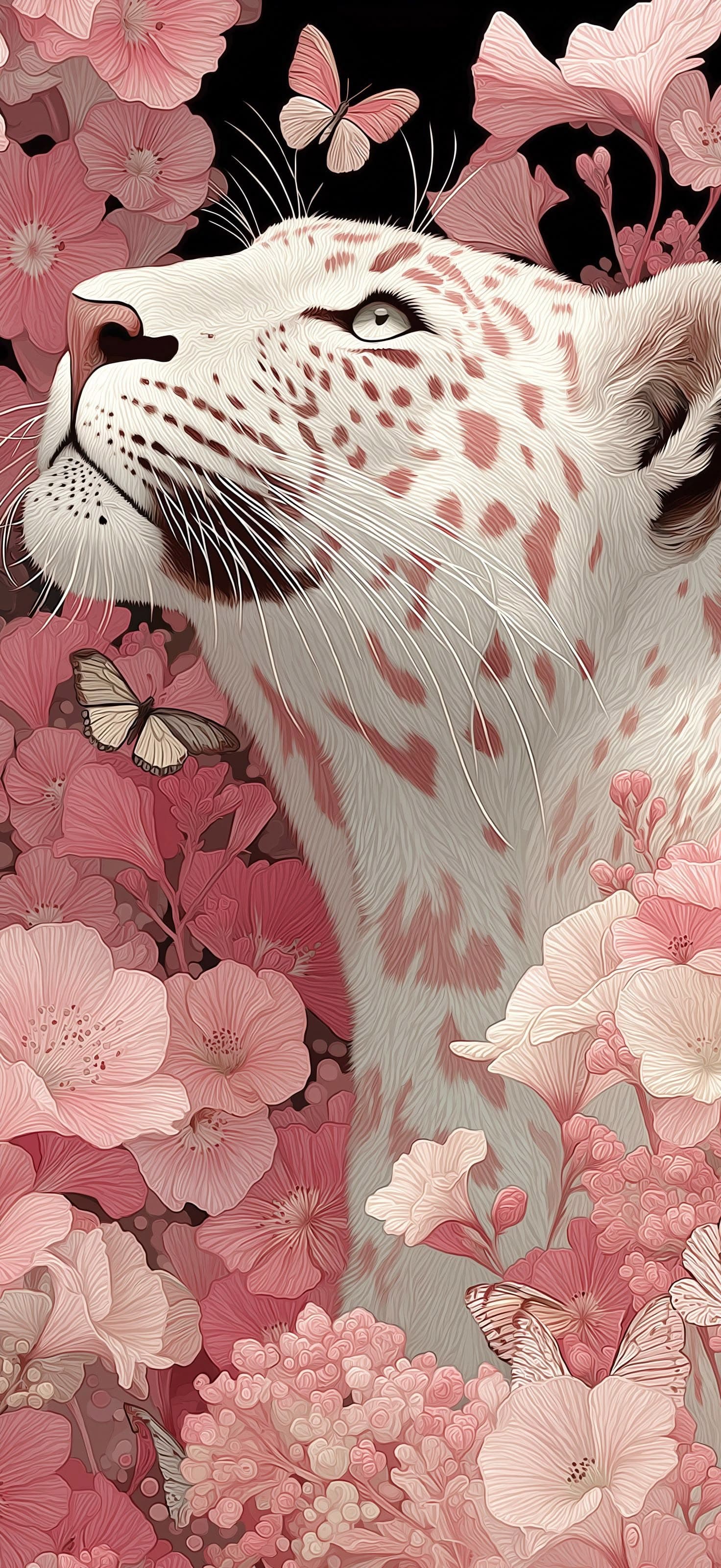 White Leopard - Pro phone wallpaper