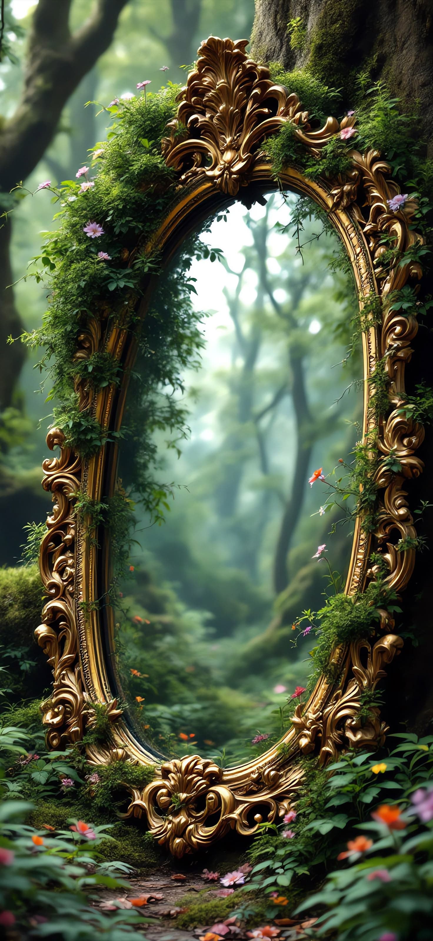 Enchanted Mirror - Pro phone wallpaper