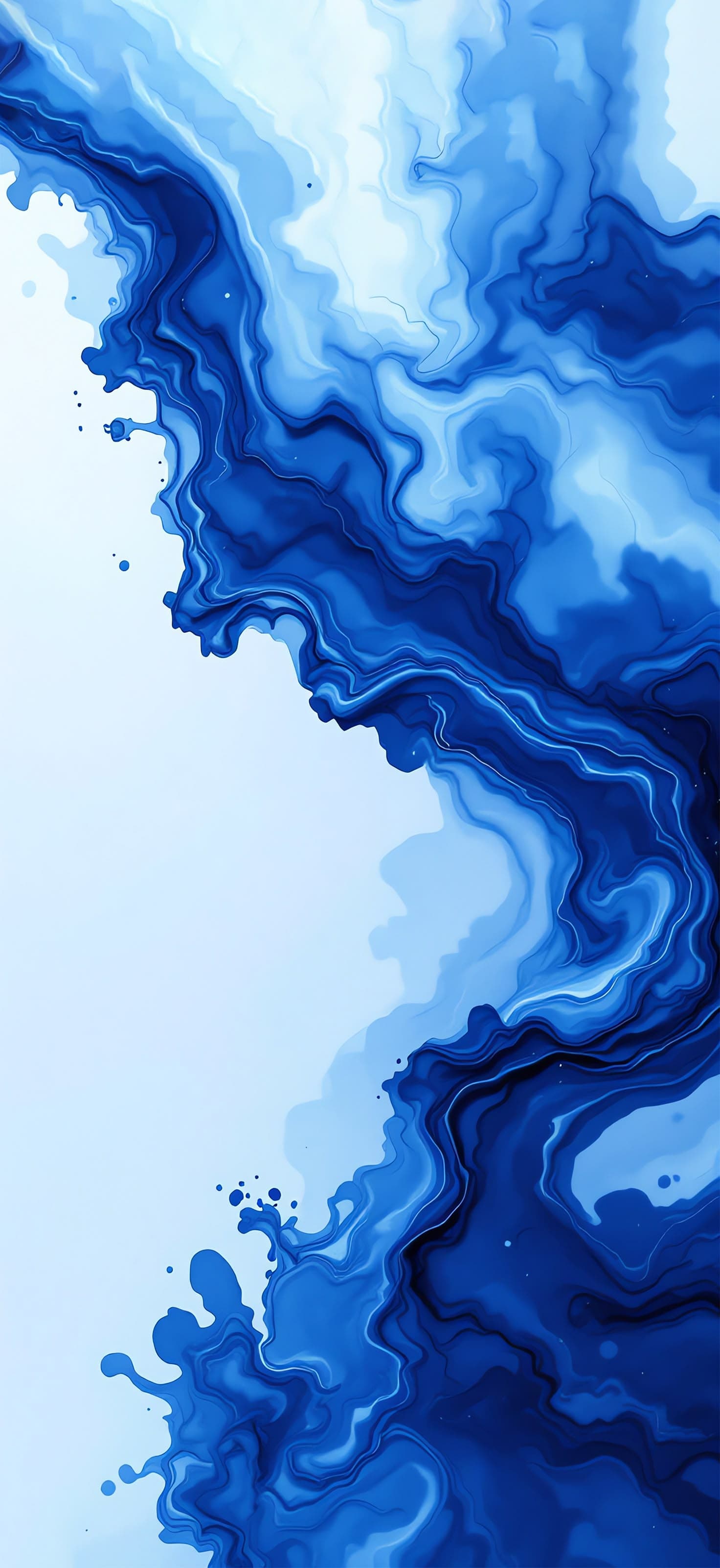 Blue Abstract - Pro phone wallpaper