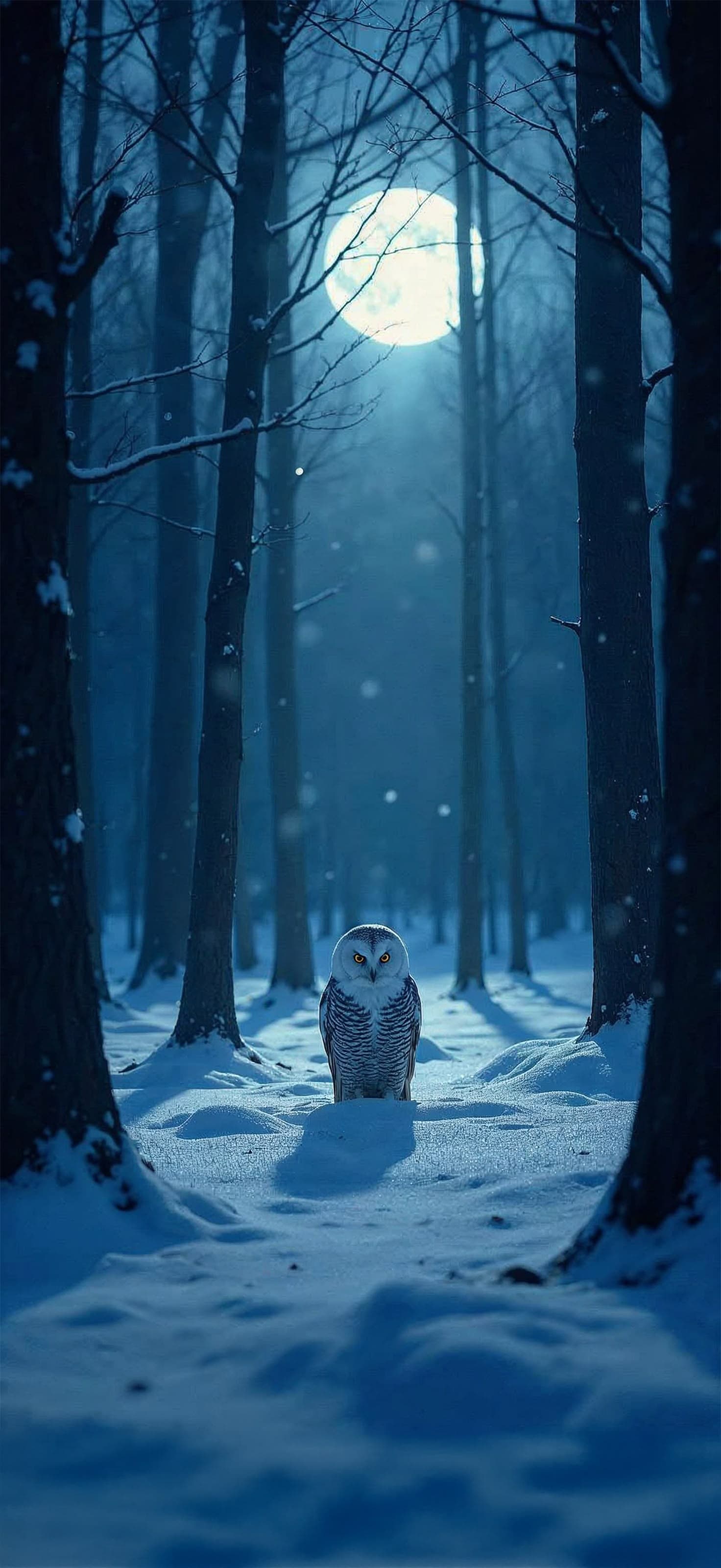Snowy Owl - Pro phone wallpaper