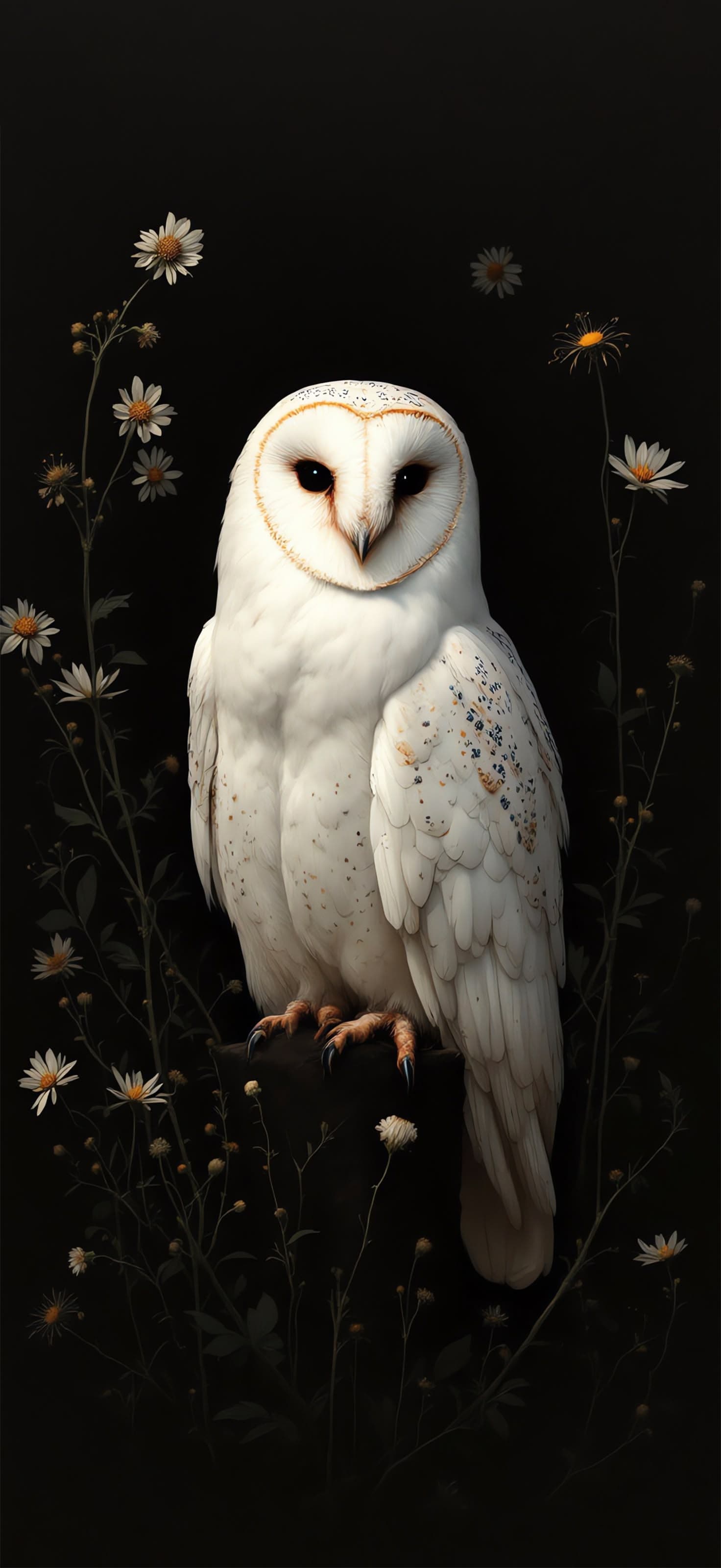 Owl Portrait - Pro phone wallpaper