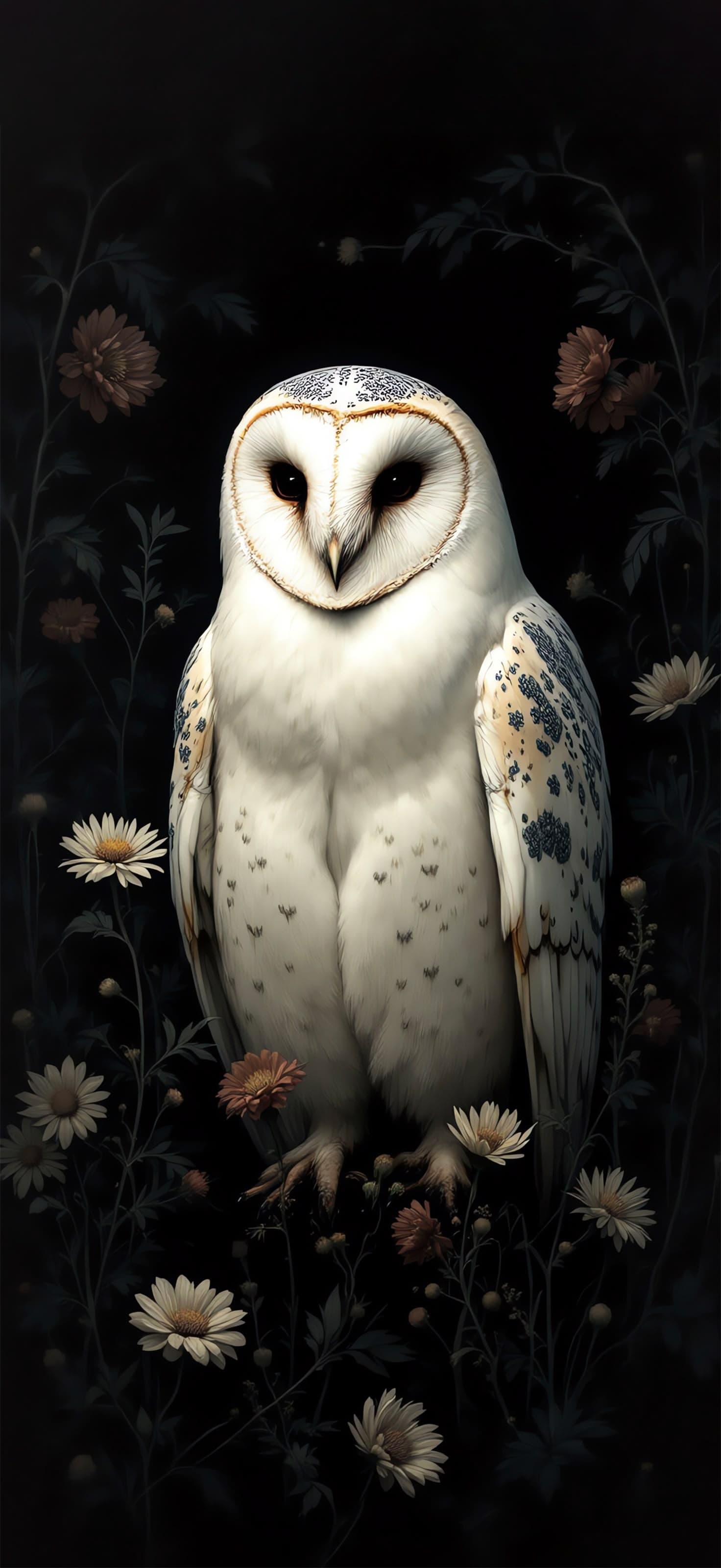Elegant Owl - Pro phone wallpaper