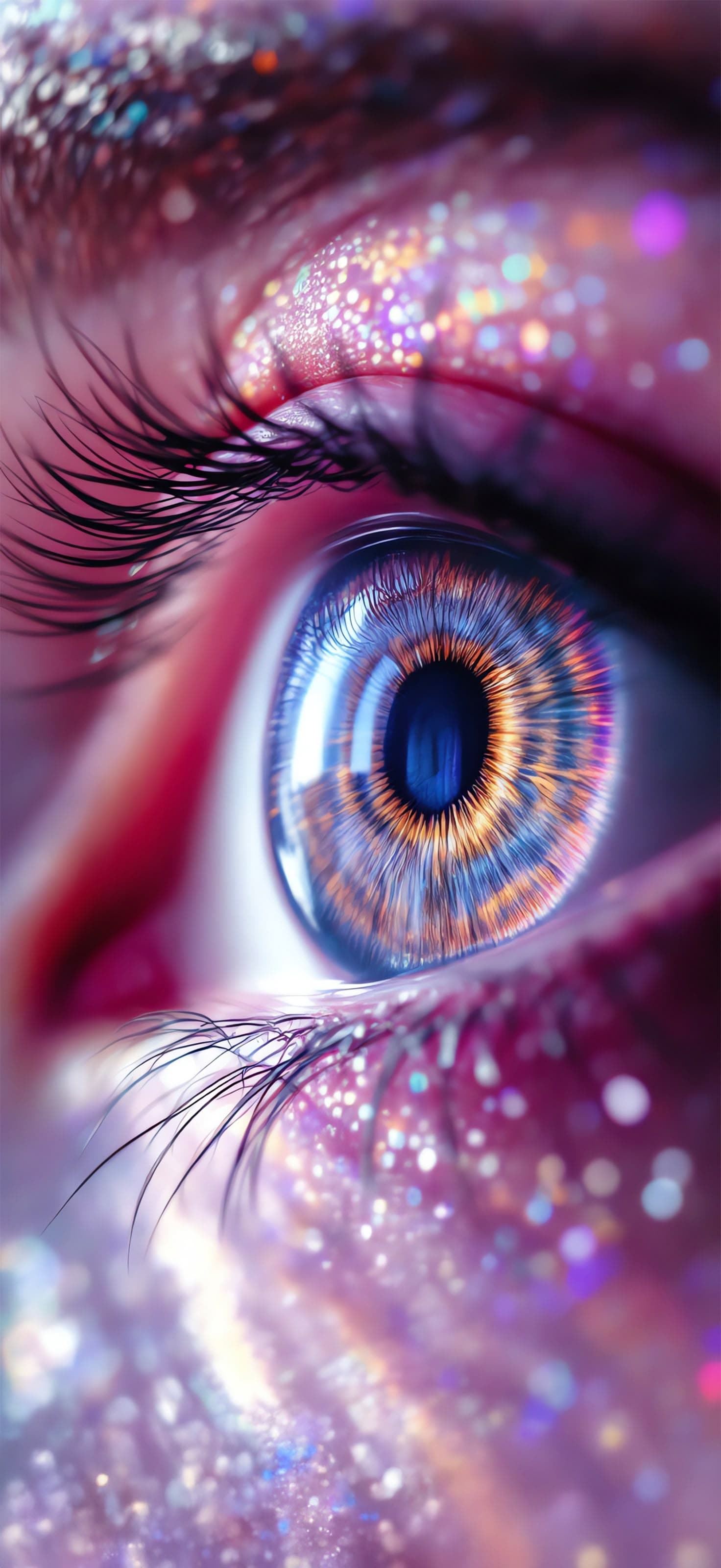 Sparkling Eye - Pro phone wallpaper