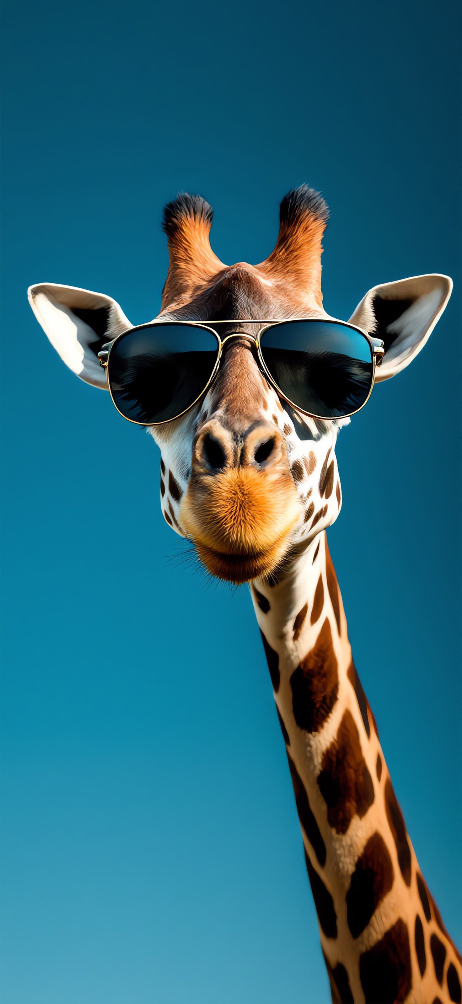 Giraffe in Sunglasses - Pro phone wallpaper