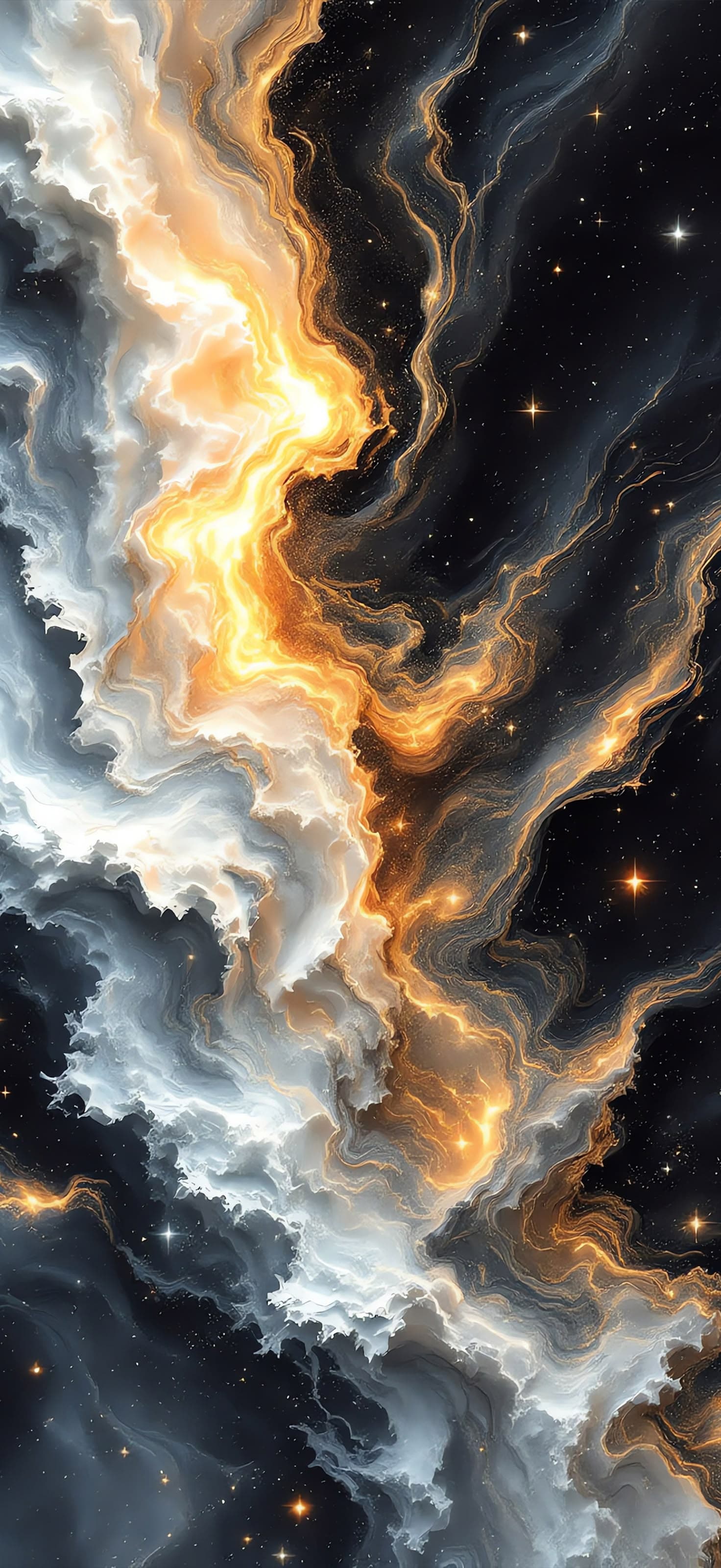 Celestial Stream - Pro phone wallpaper