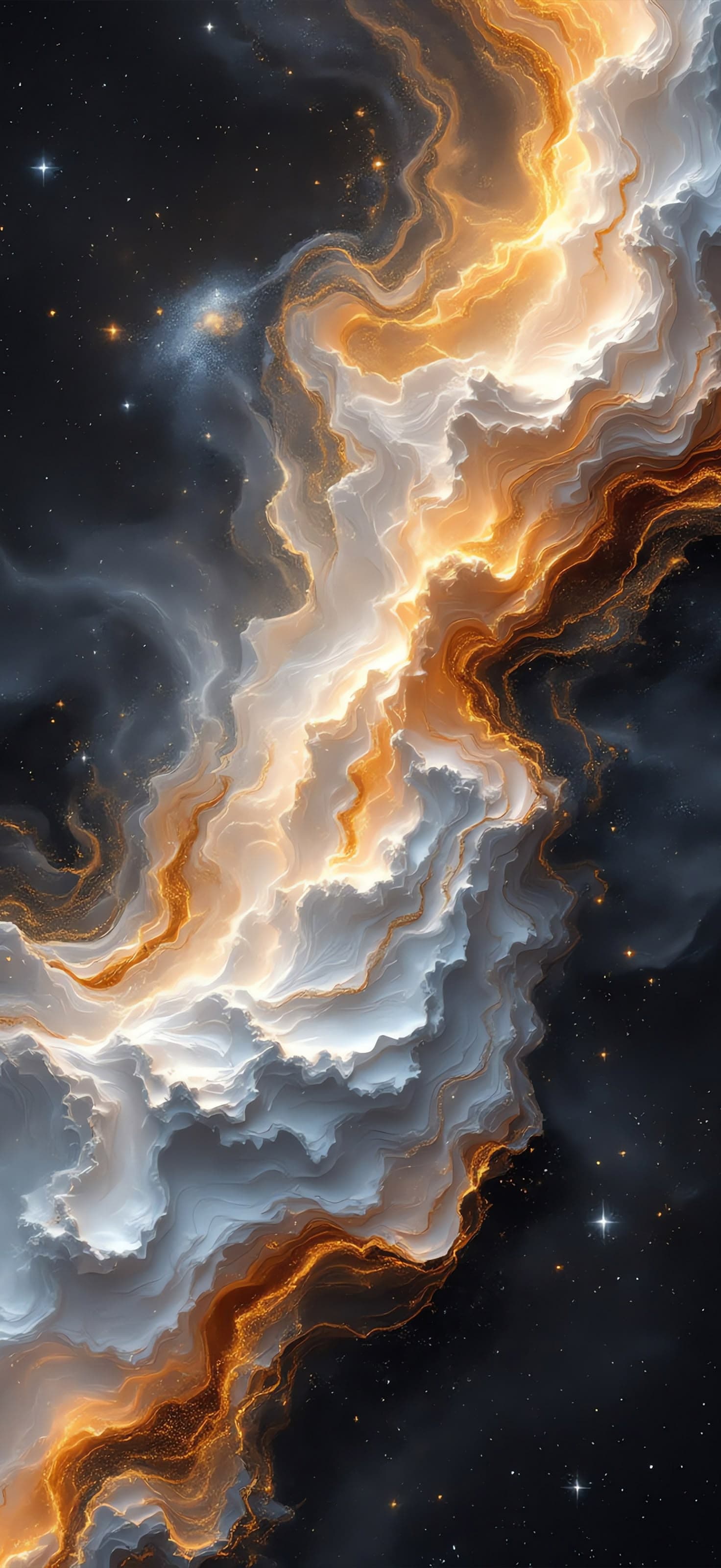 Galactic Swirls - Pro phone wallpaper