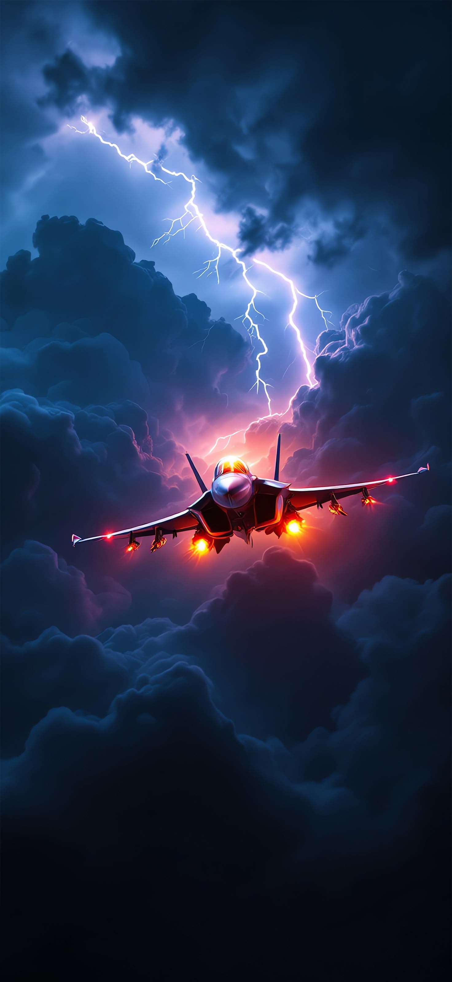 Lightning Encounter - Pro phone wallpaper