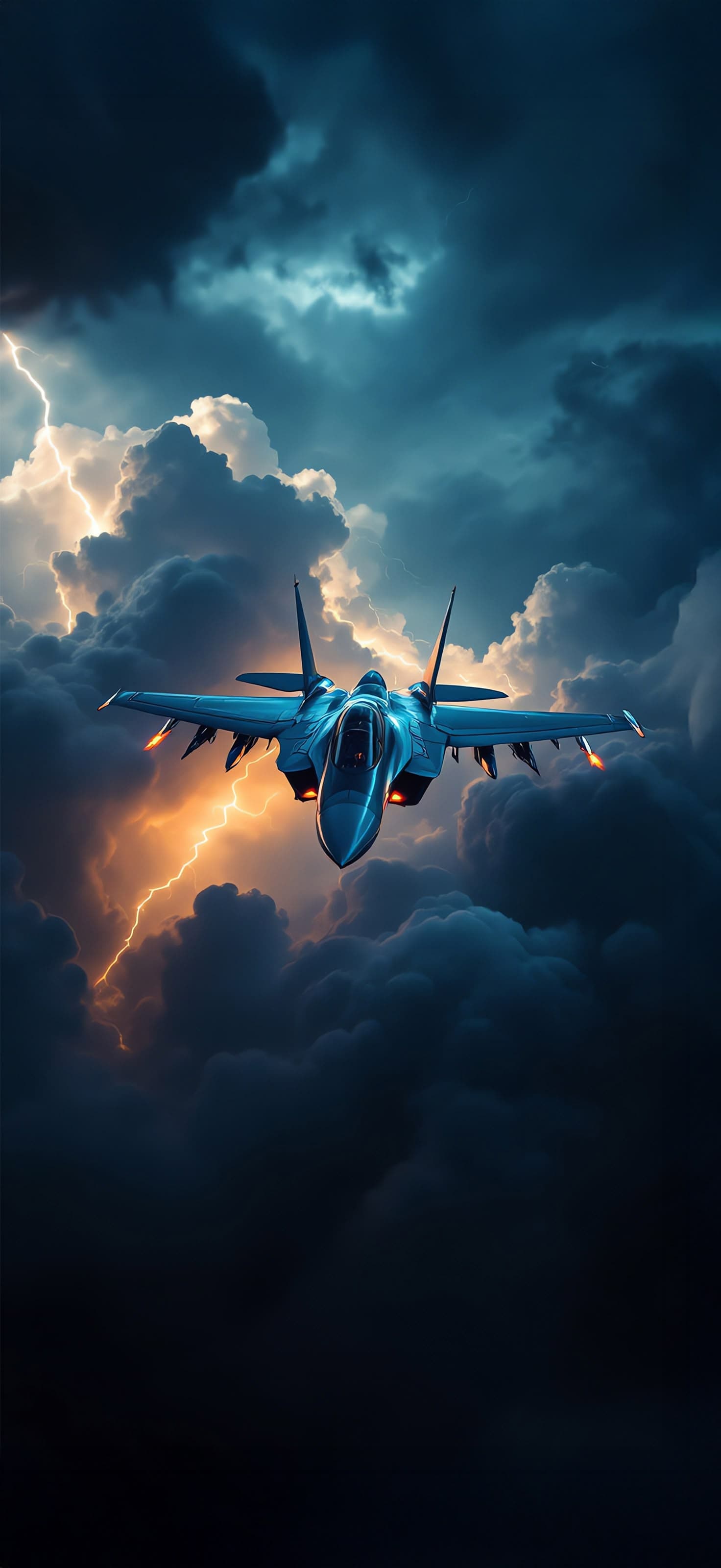 Thunderous Skies - Pro phone wallpaper