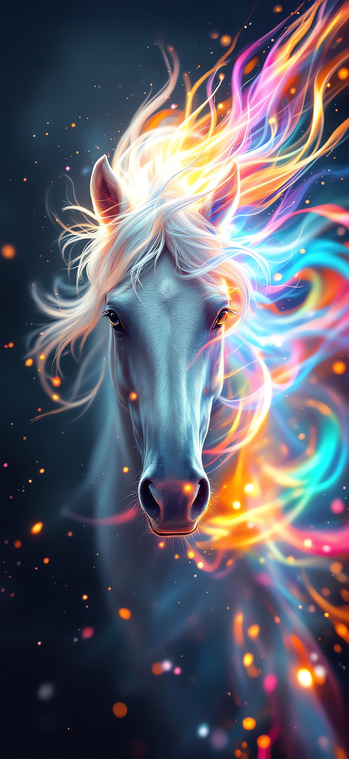 Colorful Horse - Pro phone wallpaper
