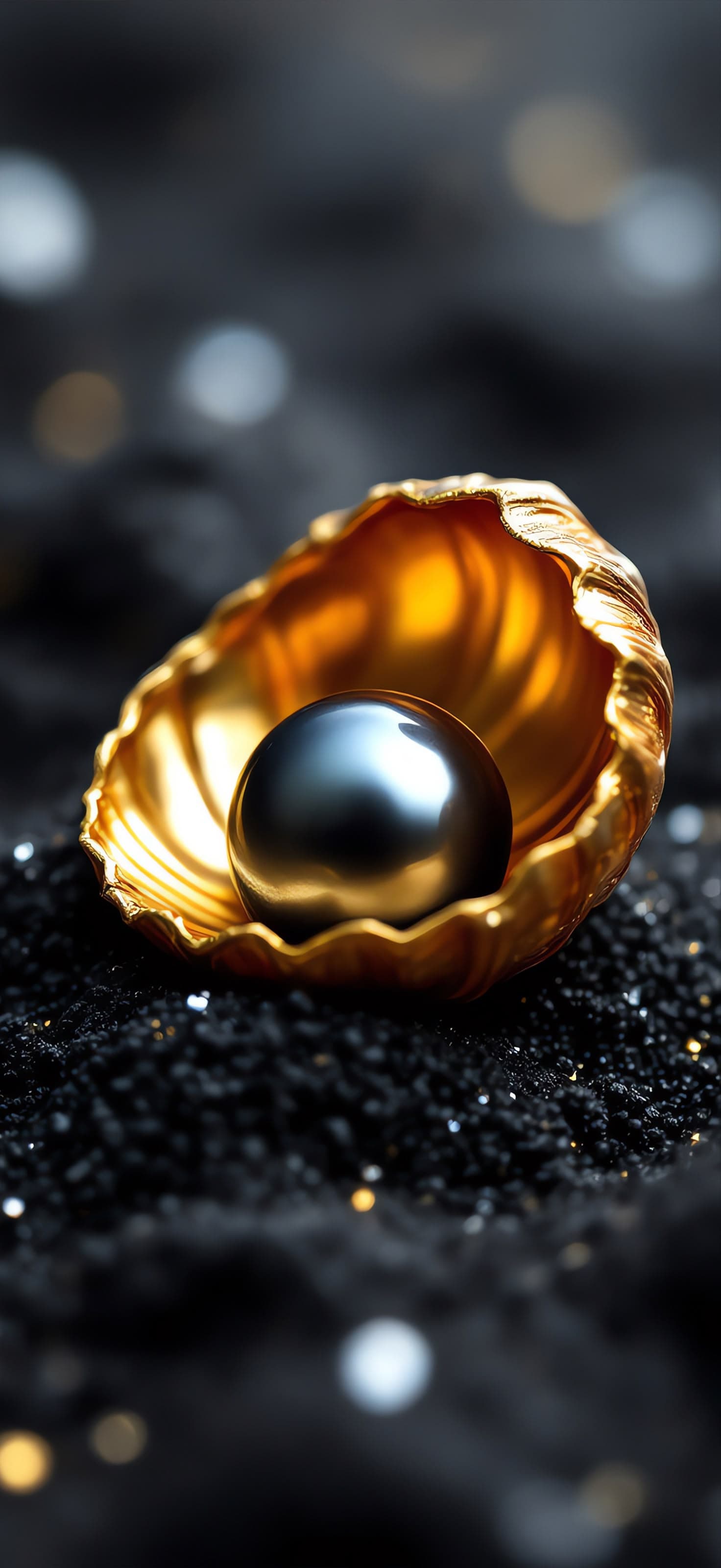 Golden Shell - Pro phone wallpaper
