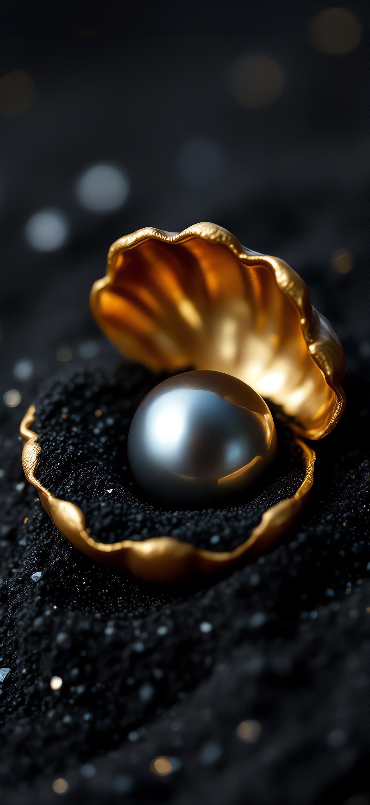 Golden Pearl - Pro phone wallpaper