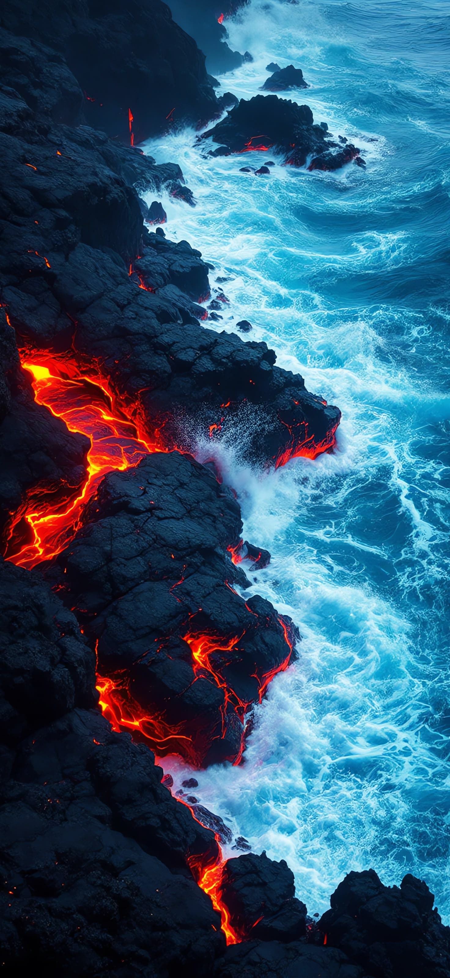 Volcanic Edge - Pro phone wallpaper