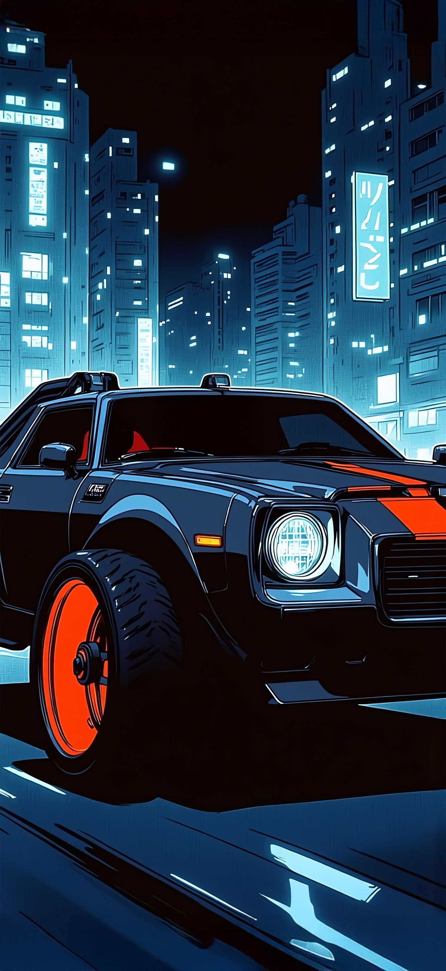 Night Drive - Pro phone wallpaper