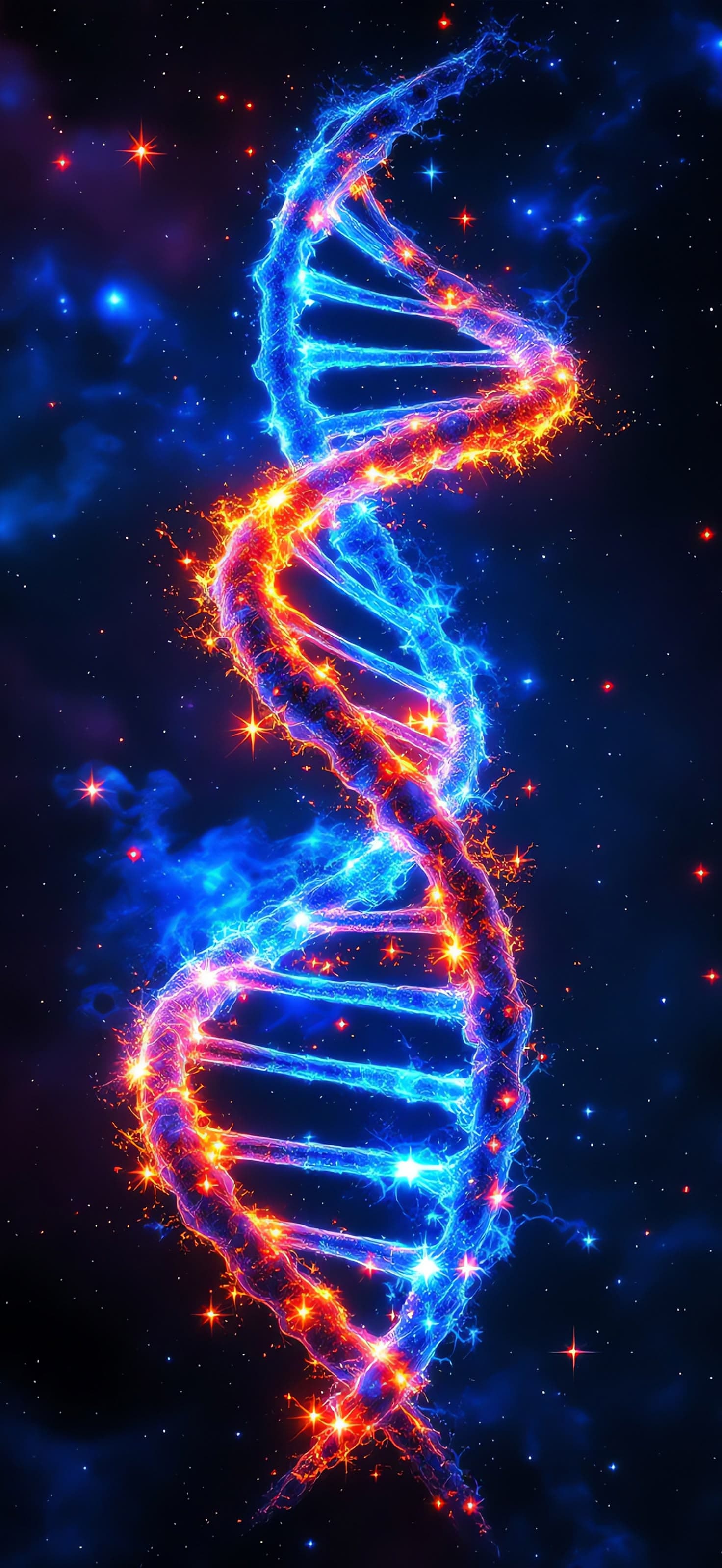 Cosmic DNA - Pro phone wallpaper