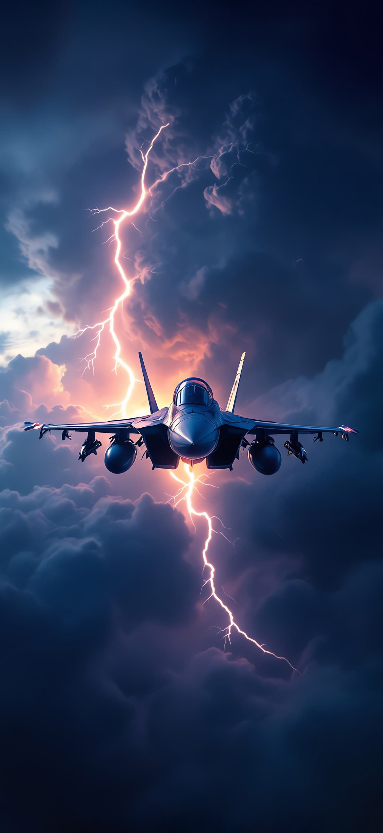 Lightning Jet - Pro phone wallpaper