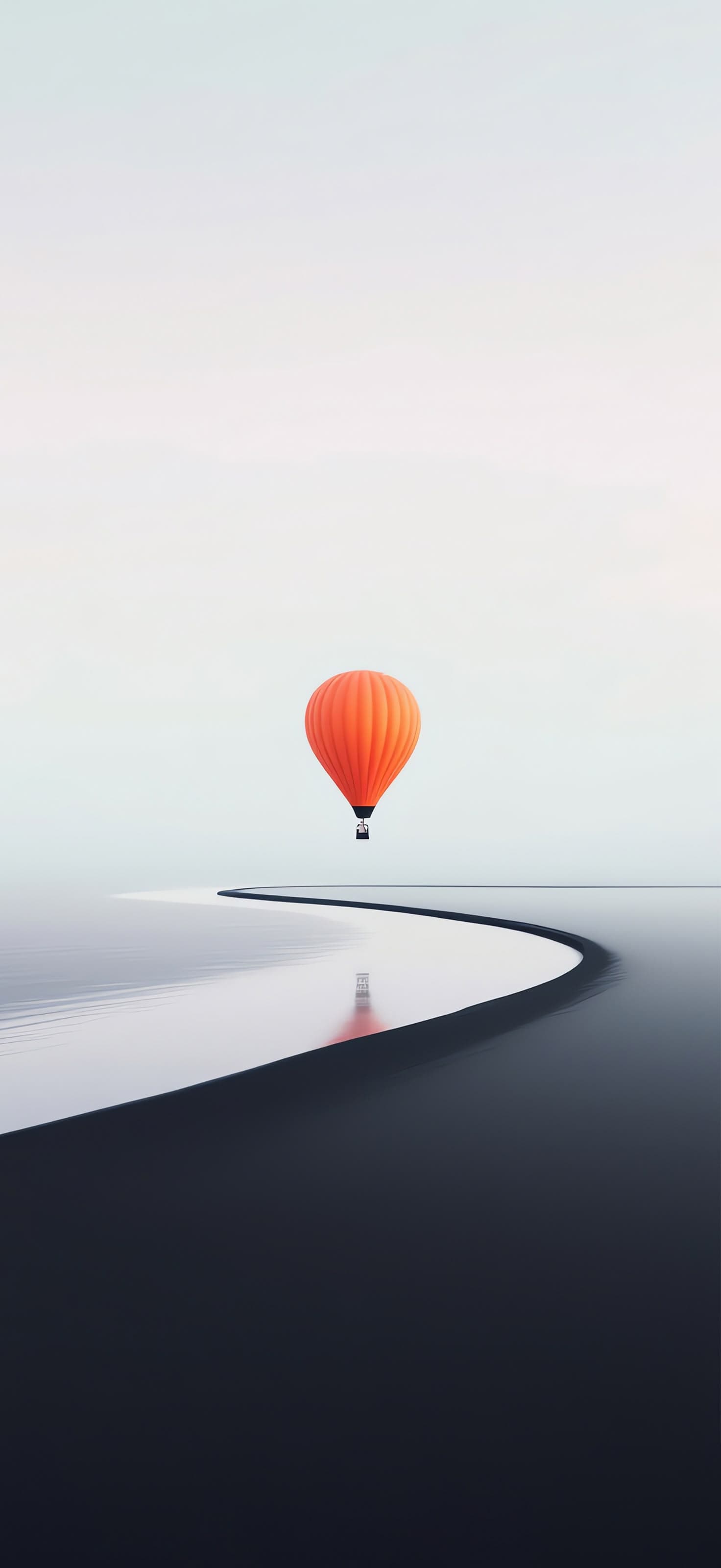 Hot Air Balloon Serenity - Pro phone wallpaper