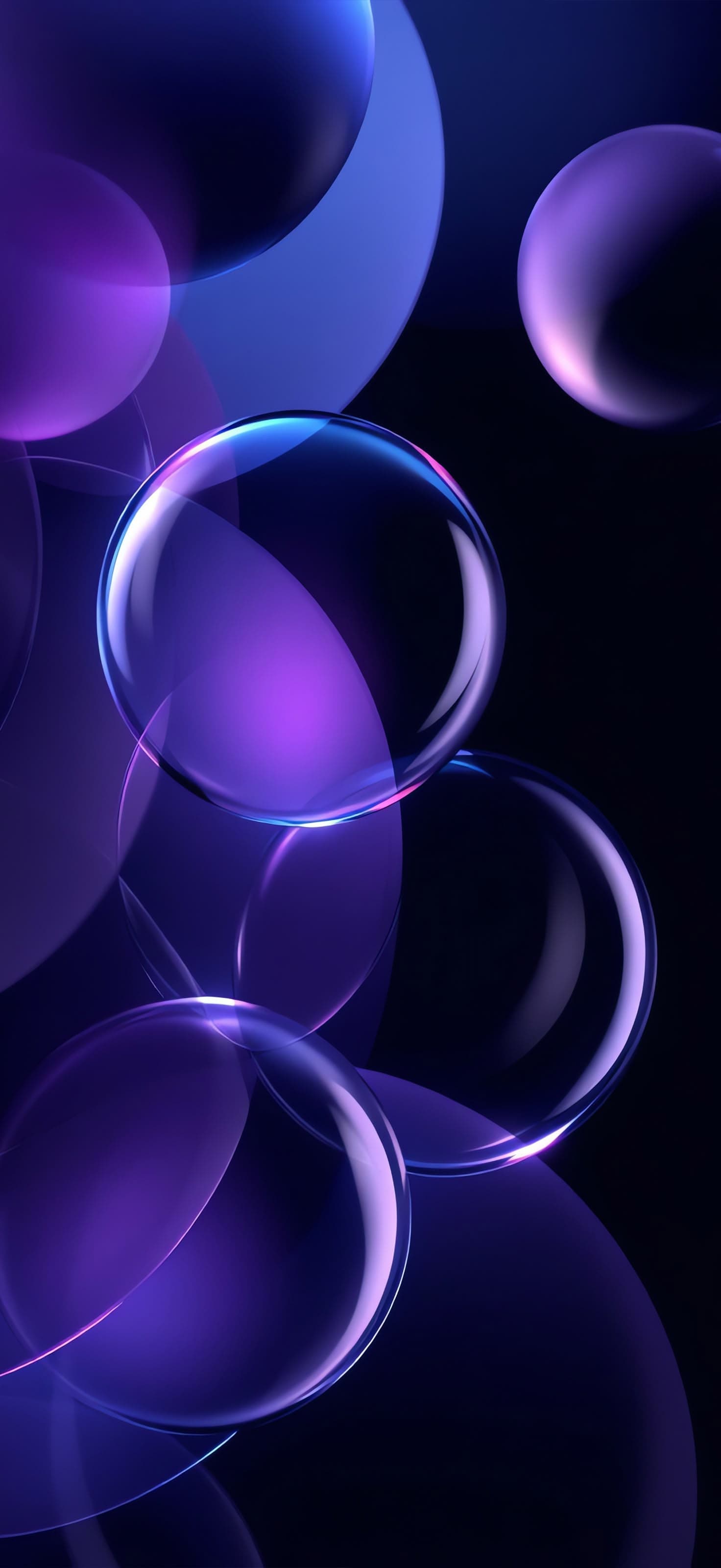 Floating Bubbles - Pro phone wallpaper