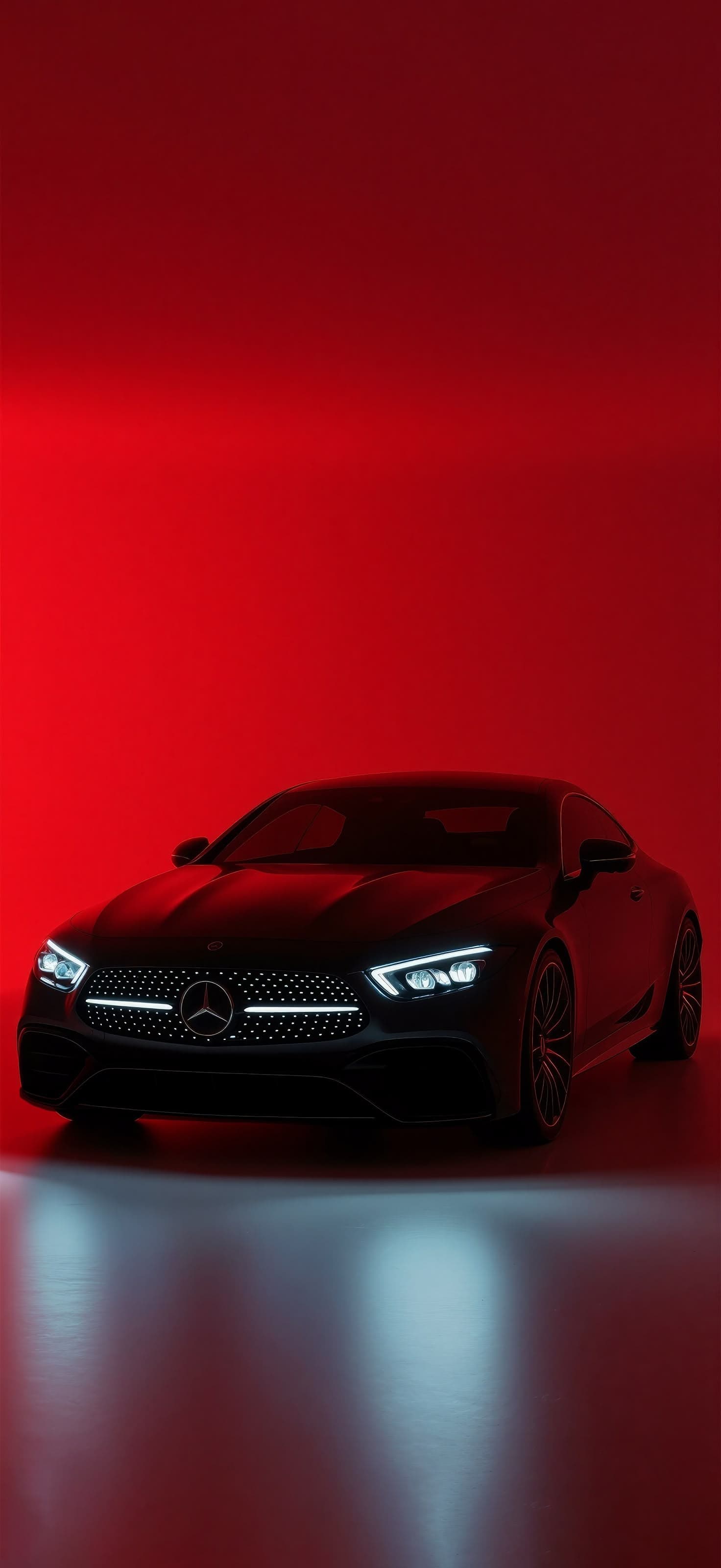 Red Glow Car 2 - Pro phone wallpaper