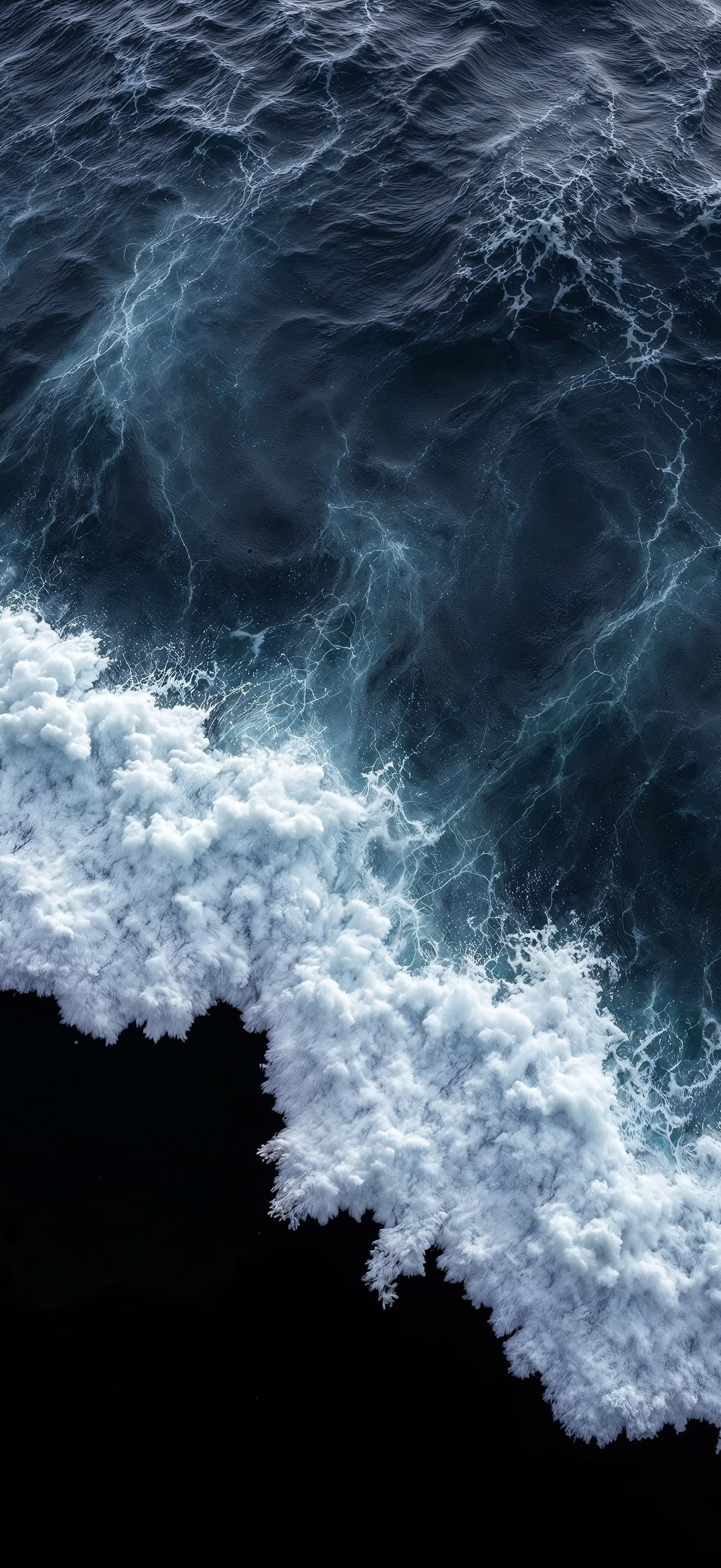 Ocean Foam - Pro phone wallpaper