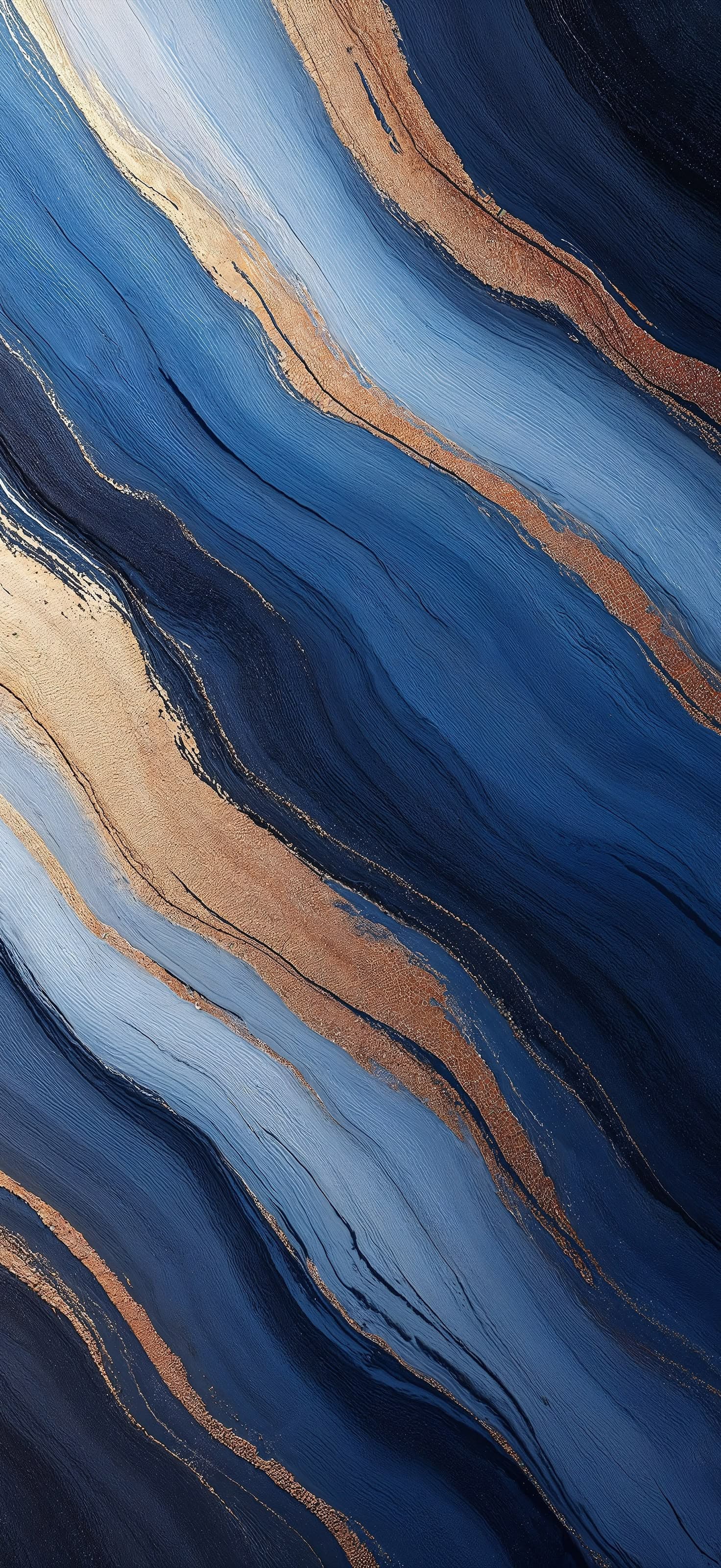 Flowing Waves - Pro phone wallpaper