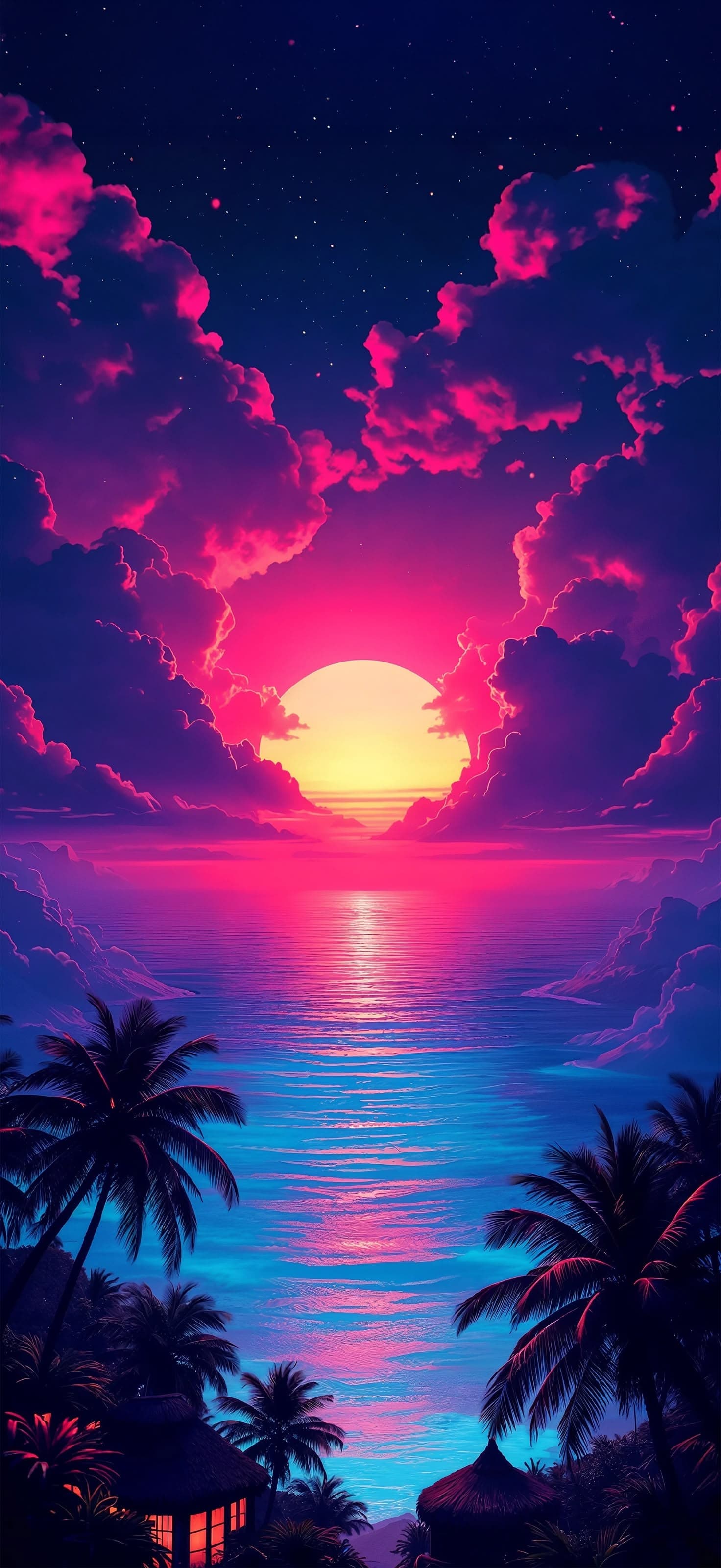 Vibrant Horizon - Pro phone wallpaper