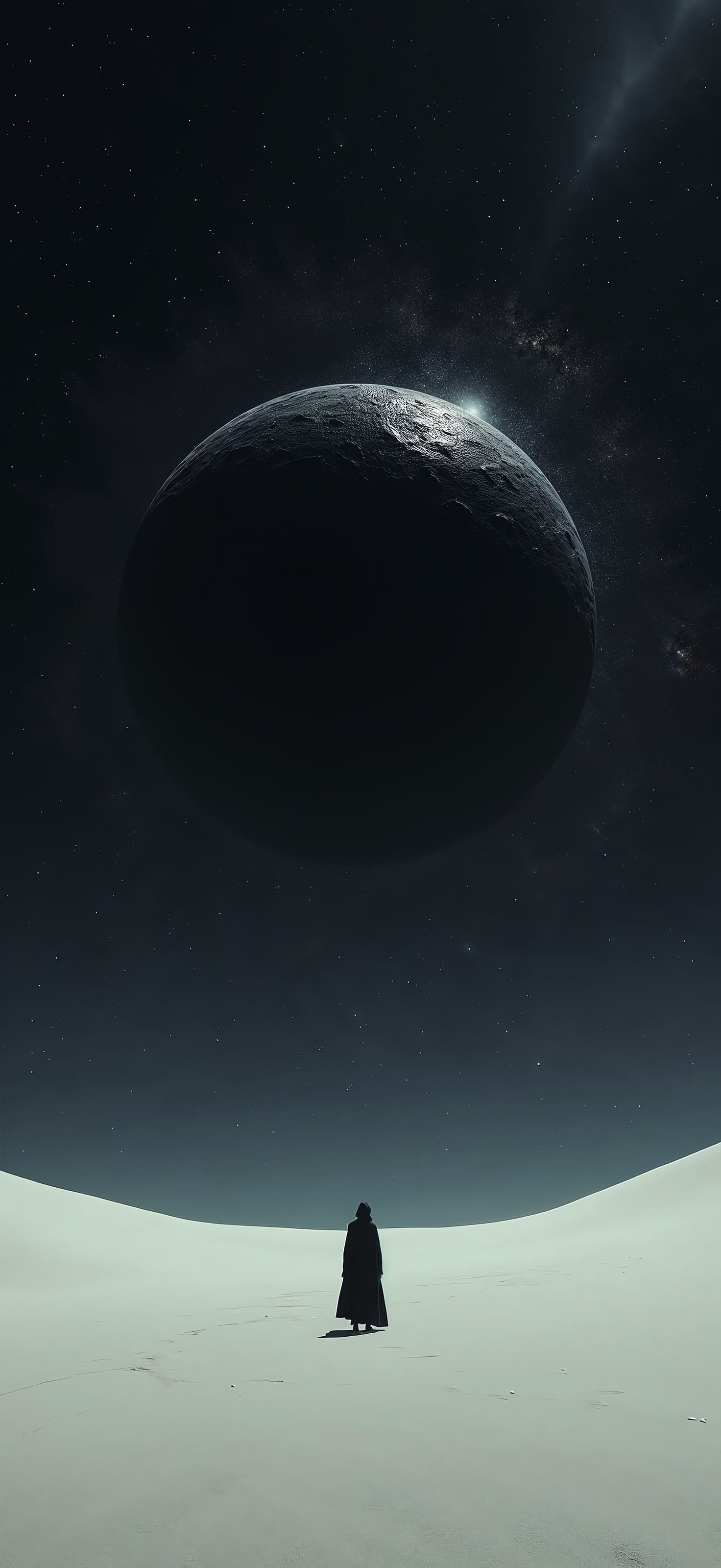 Lunar Landscape - Pro phone wallpaper