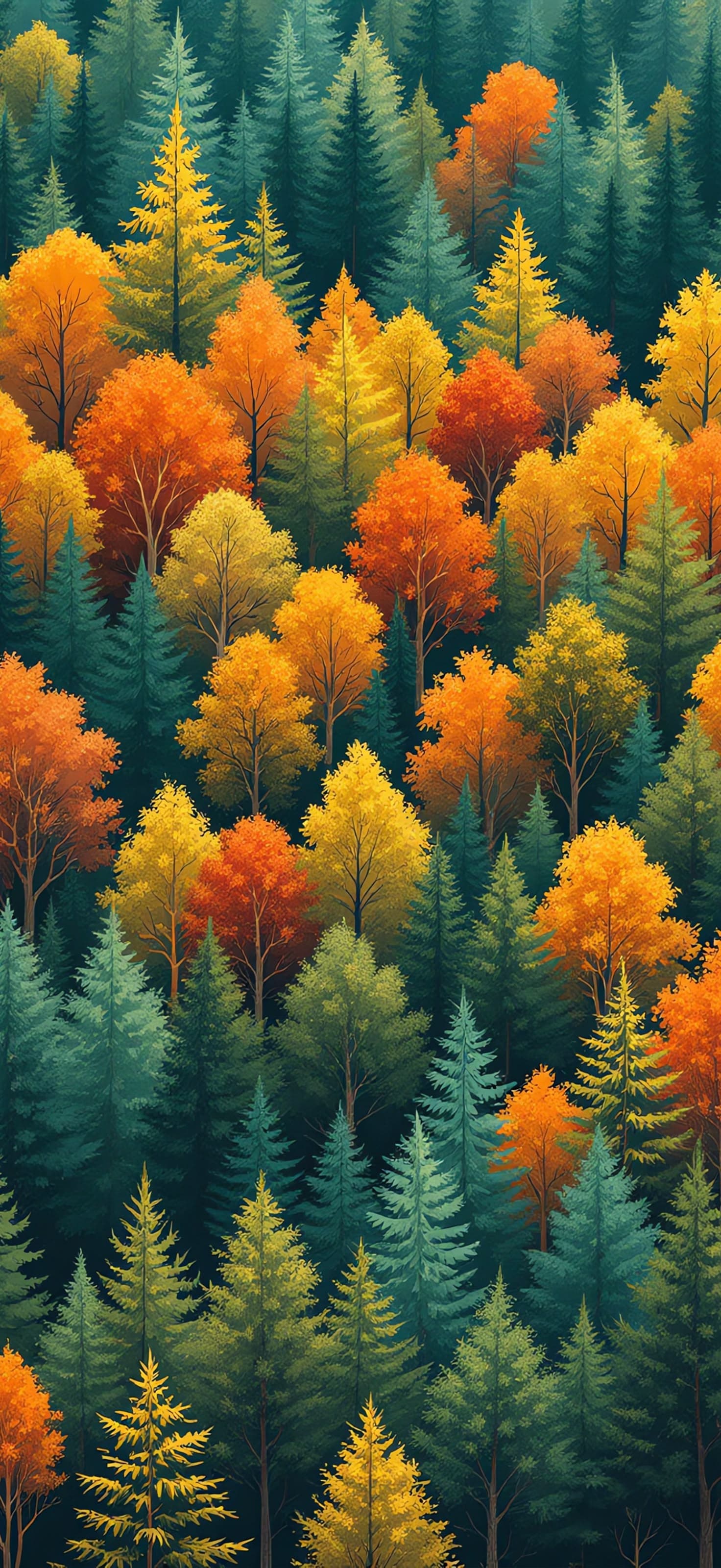 Autumn Forest - Pro phone wallpaper
