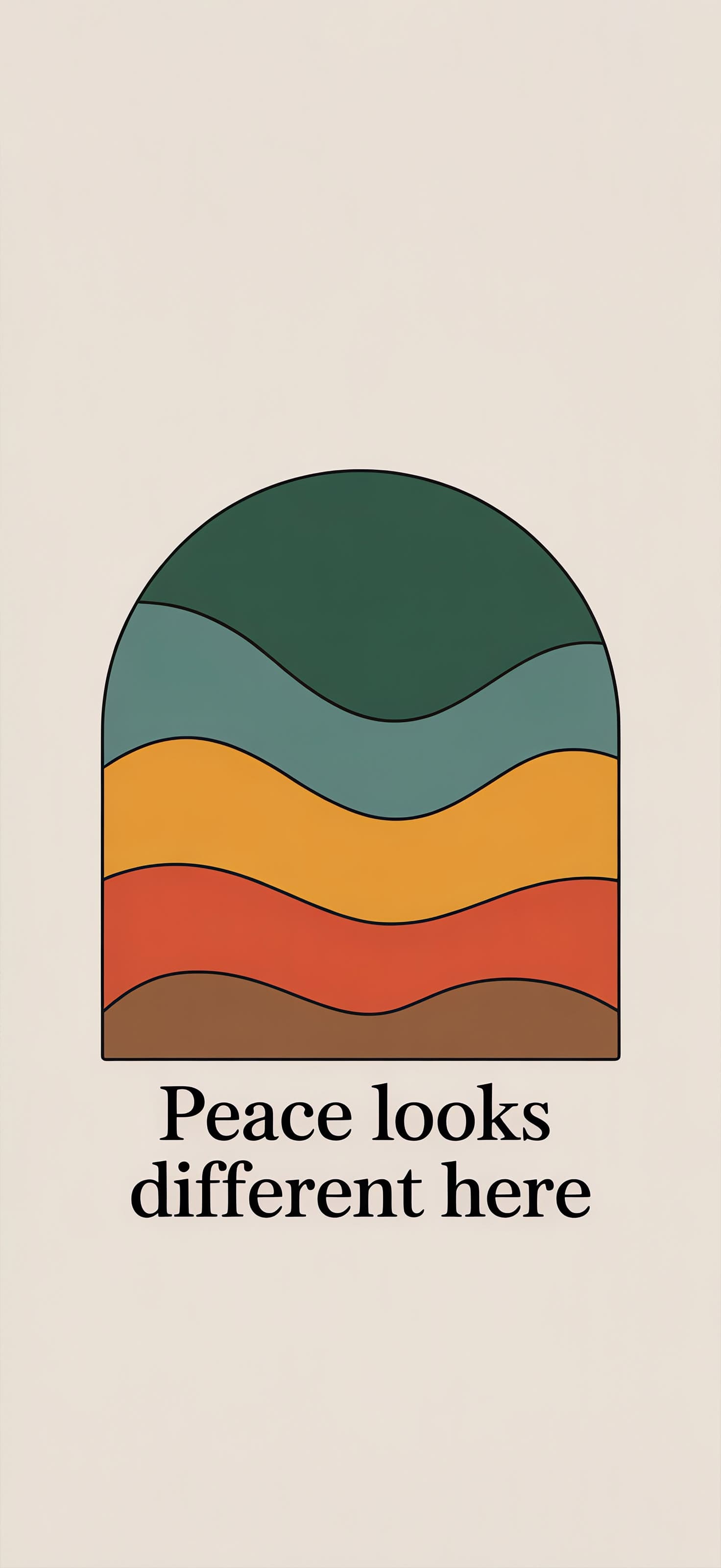 Peaceful Design - Pro phone wallpaper
