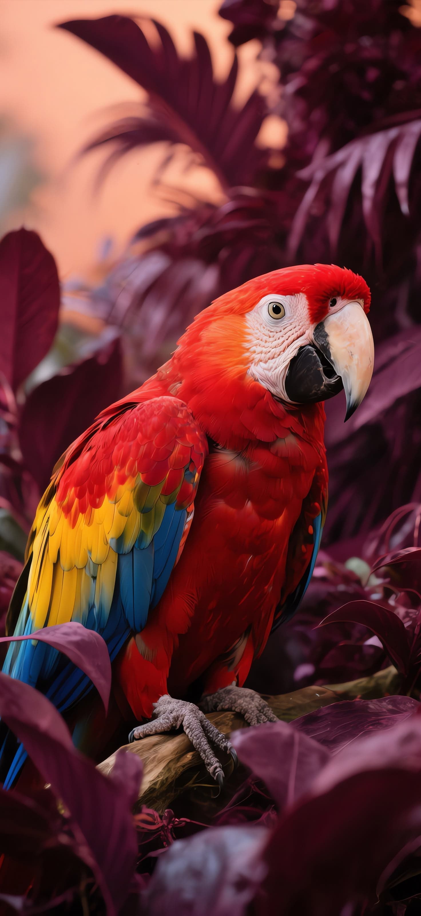 Colorful Parrot - Pro phone wallpaper