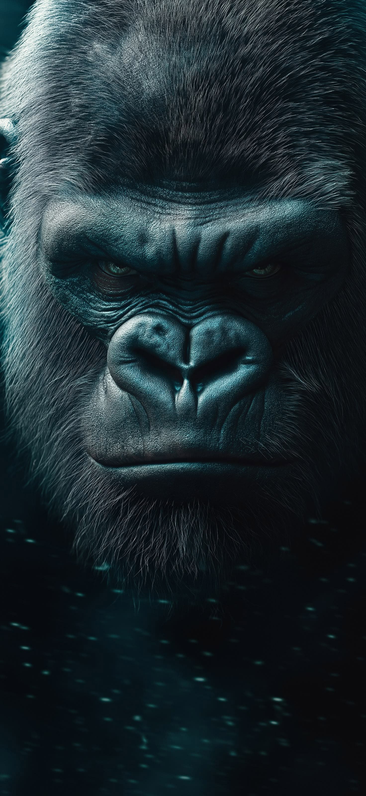 Giant Gorilla portrait 2 - Pro phone wallpaper