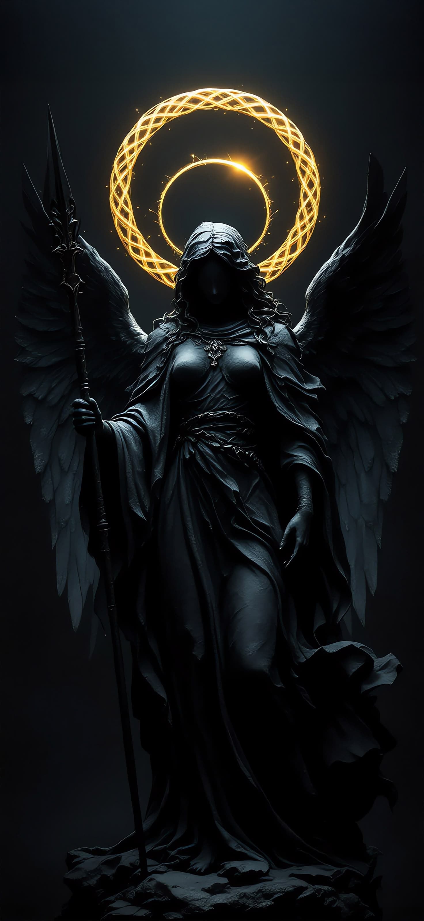 Dark Angel 1 - Pro phone wallpaper