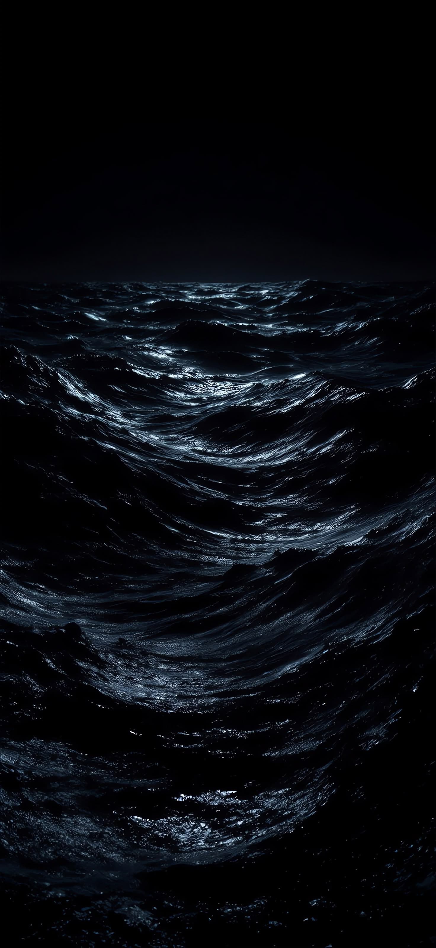 Dark Waves 1 - Pro phone wallpaper