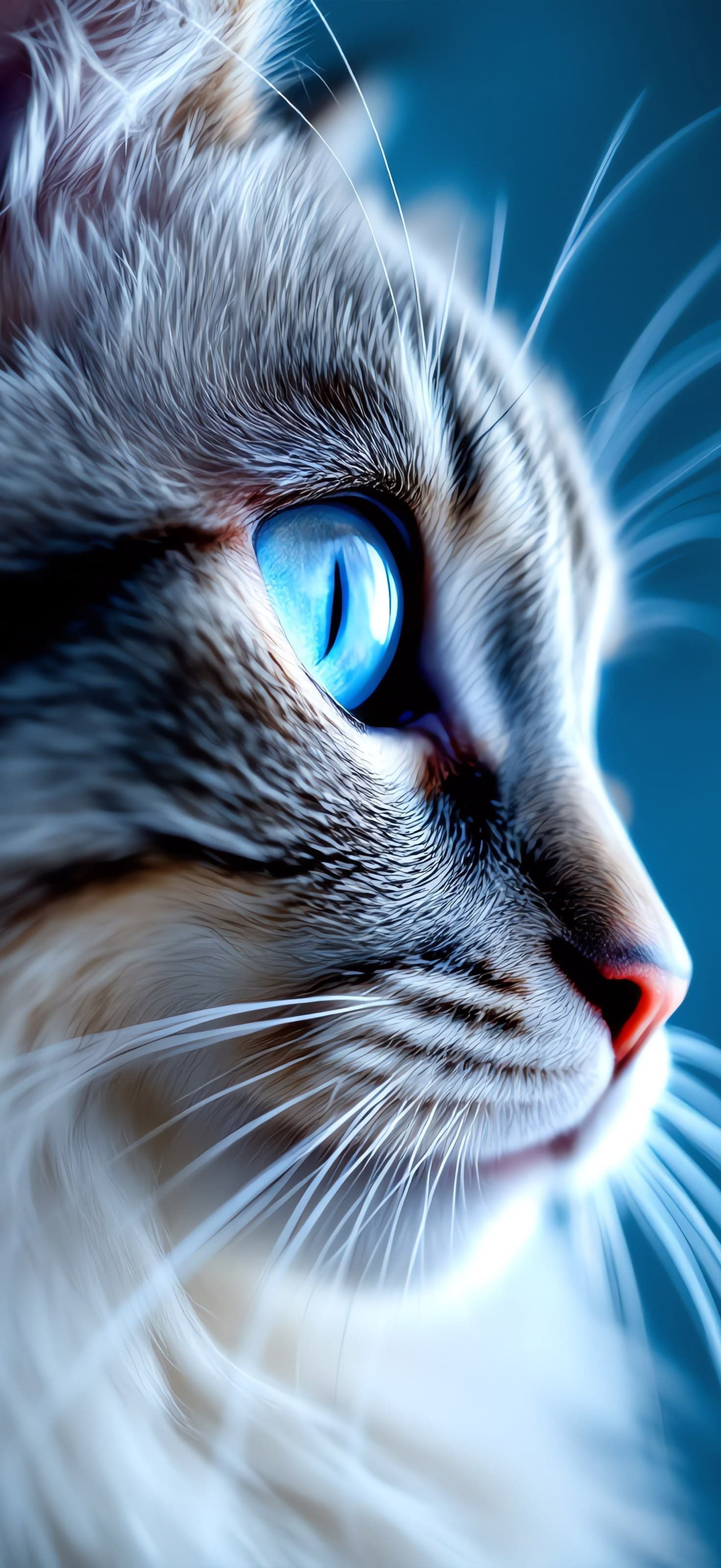 Cat Close up 3 - Pro phone wallpaper